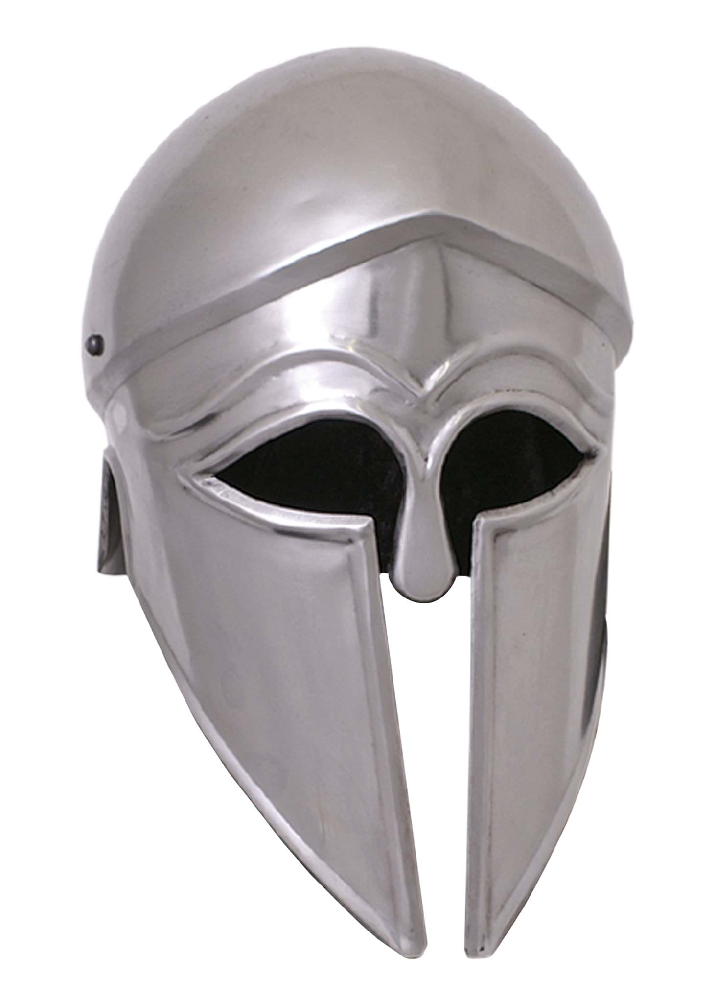 Image de Battle Merchant - Casque italo-corinthien en acier avec doublure en cuir