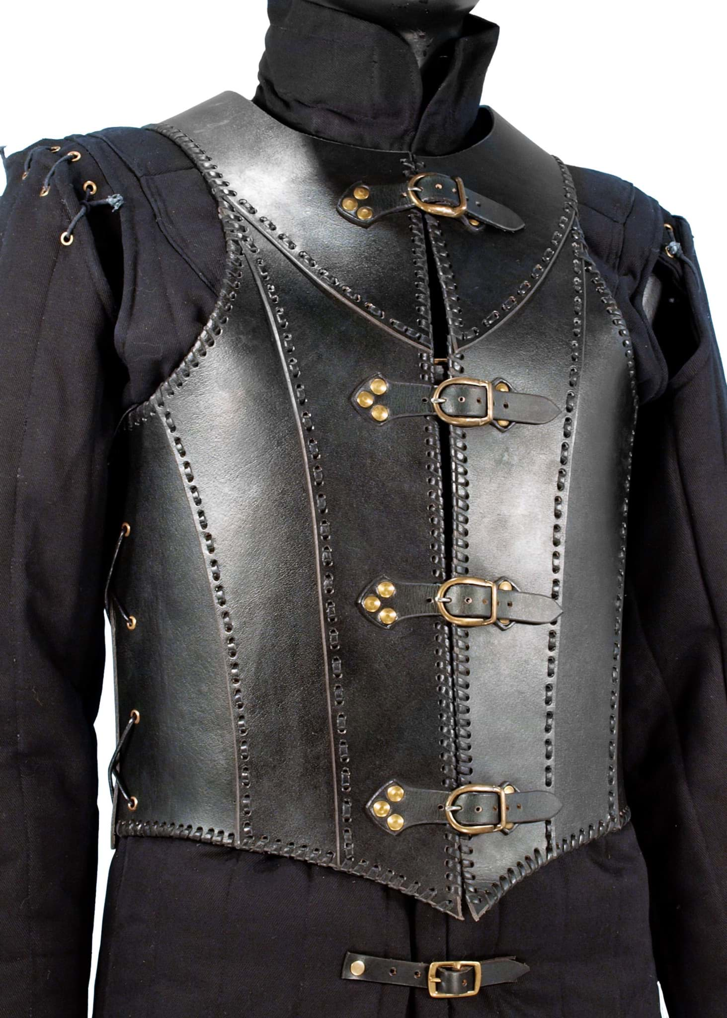 Image de Armurerie Épique - Armure en Cuir Vétéran Noire