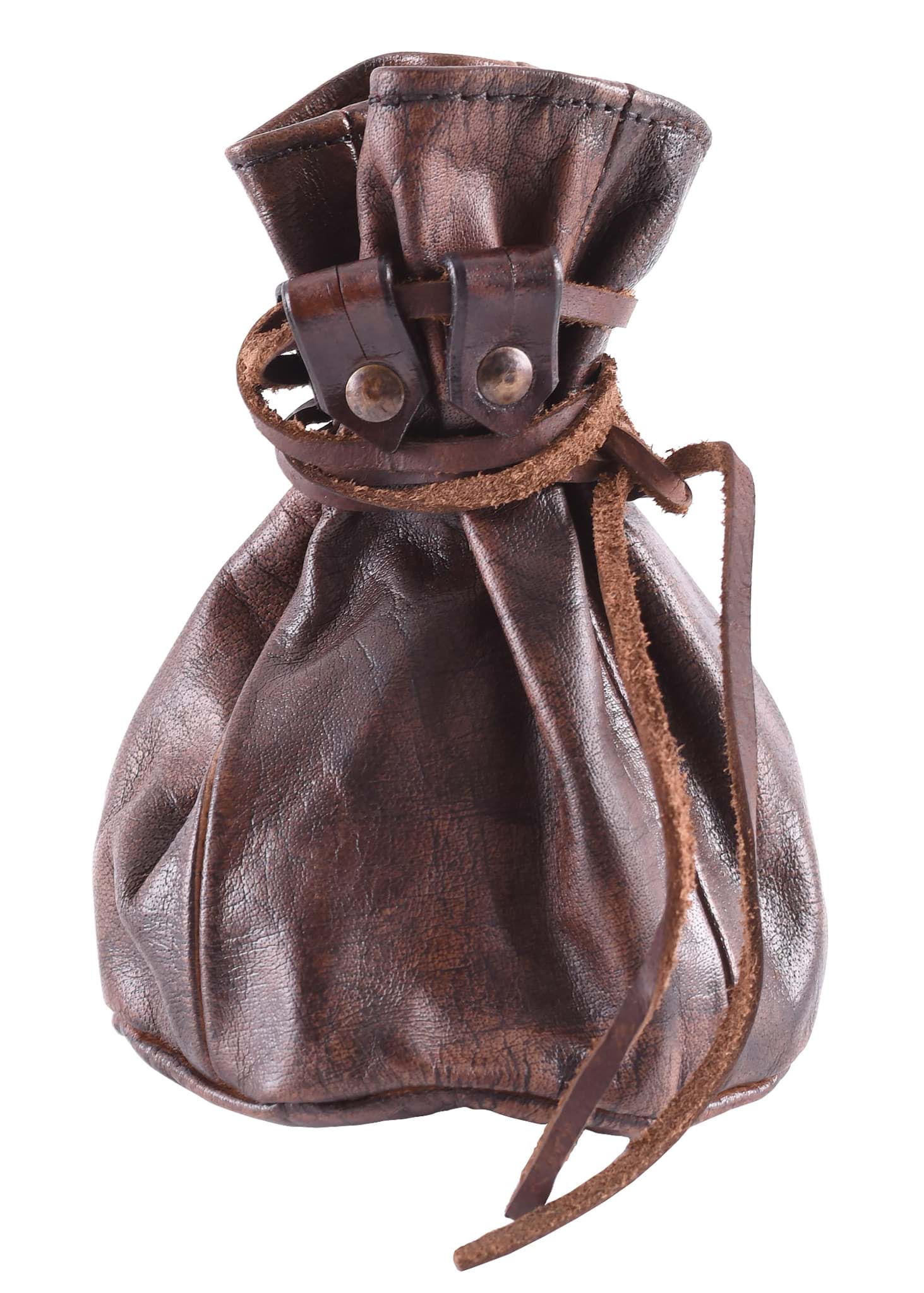 Image de Battle Merchant - Grand sac en cuir marron