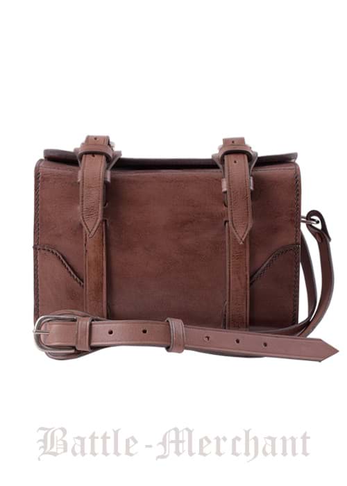 Picture of Battle Merchant - Leather Cartridge Bag with Shoulder Strap