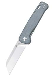 Bild von QSP Knives - Penguin D2 Stainierte Klinge Denim Micarta Griff