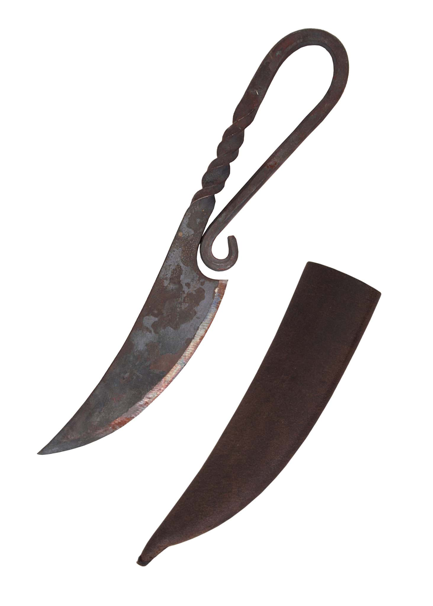 Immagine di Battle Merchant - Coltello da utilità con fodero in pelle