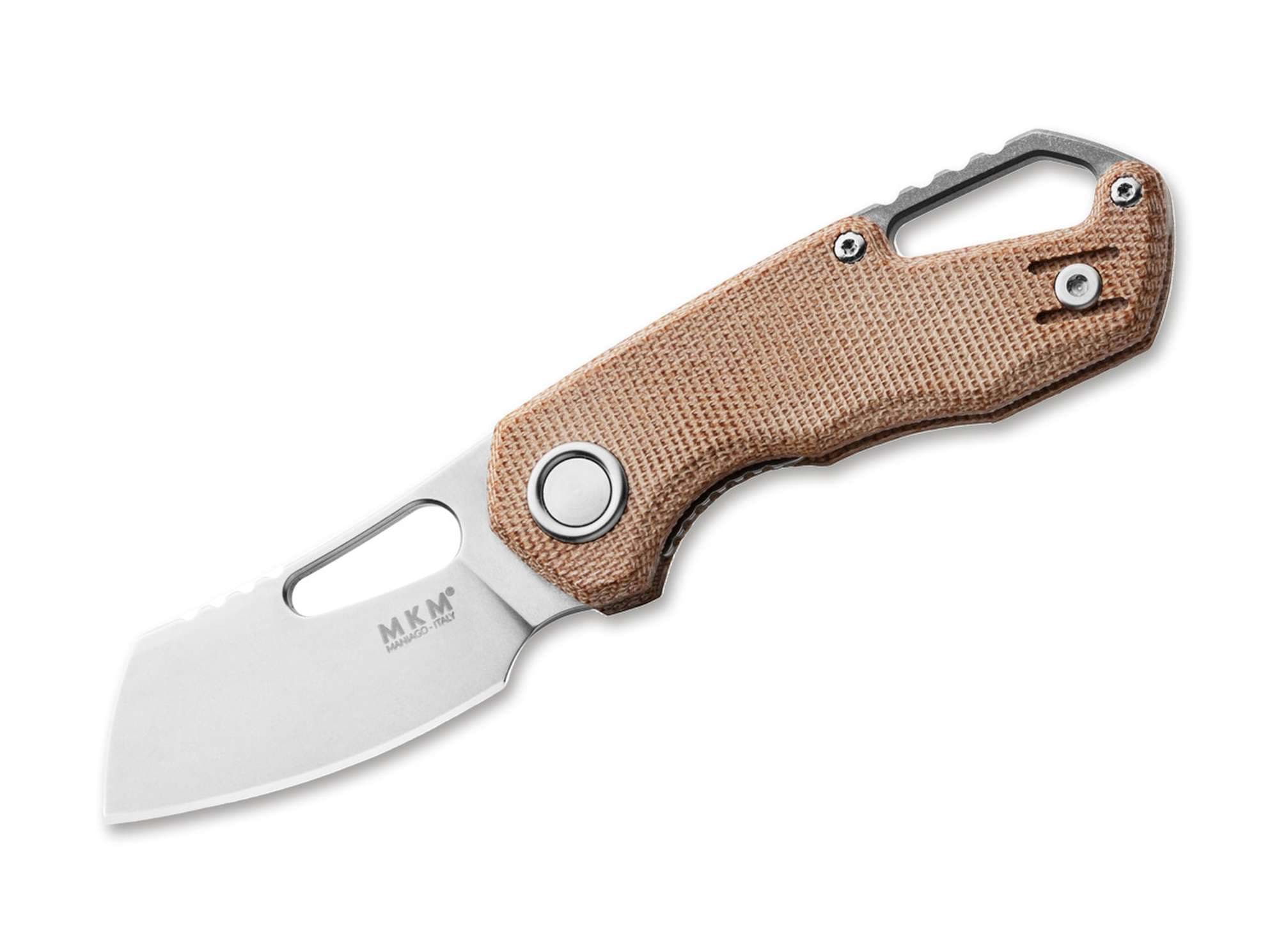 Picture of MKM - Isonzo M390 Cleaver Micarta Natural