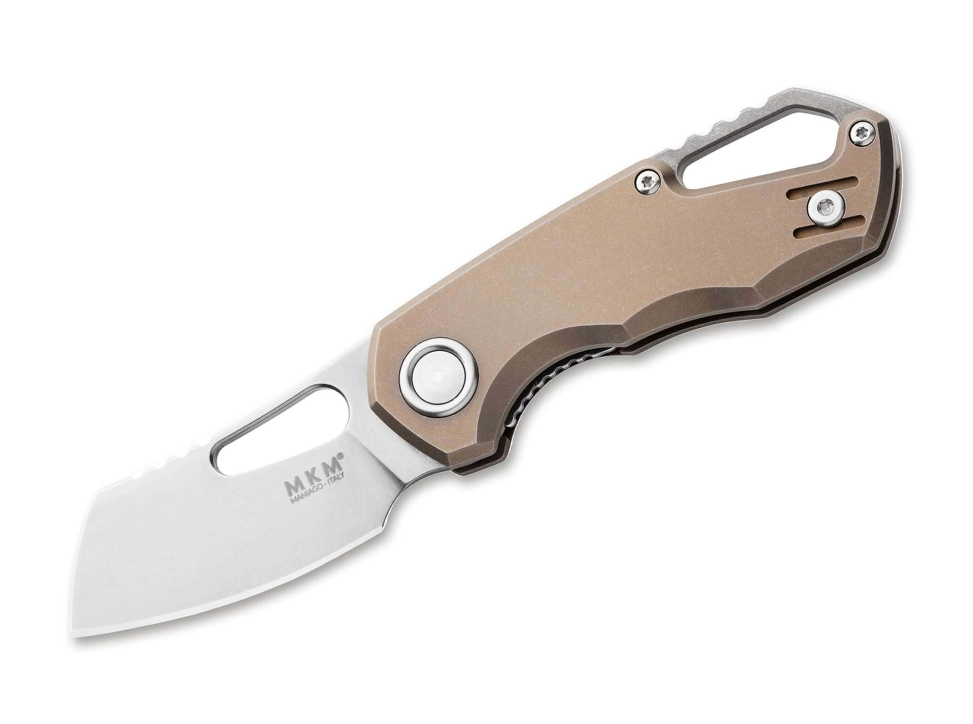 Picture of MKM - Isonzo M390 Cleaver Titanium Bronze