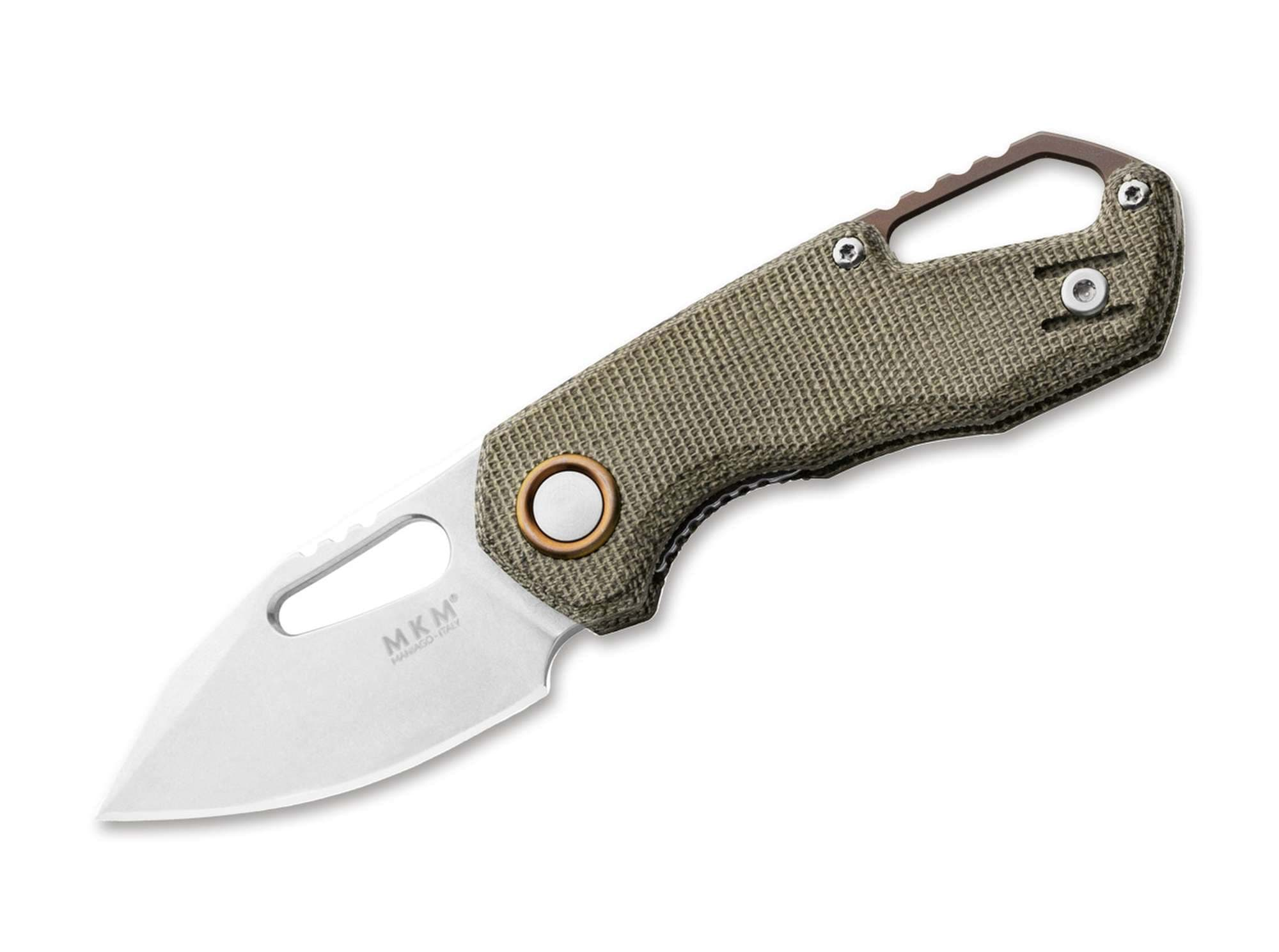 Image de MKM - Isonzo M390 Clippoint Micarta Vert