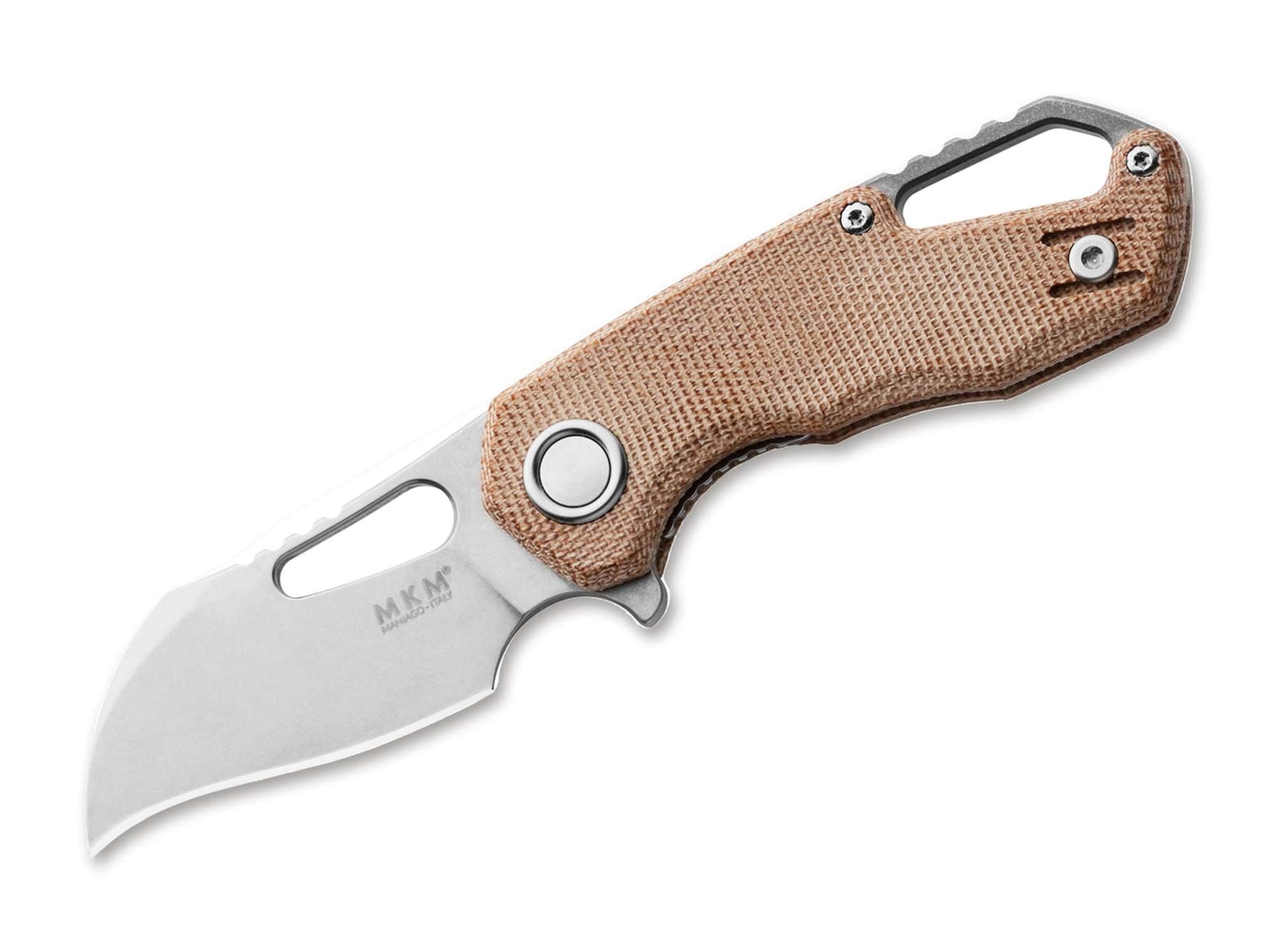 Picture of MKM - Isonzo M390 Hawkbill Micarta Natural