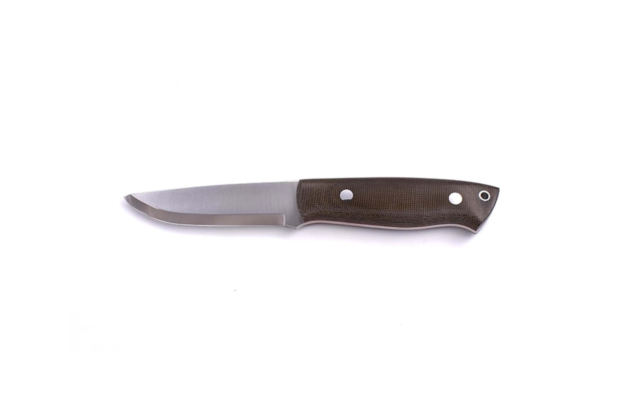 Immagine di Brisa - Trapper 0 N1 Verde Micarta Scandi Pelle