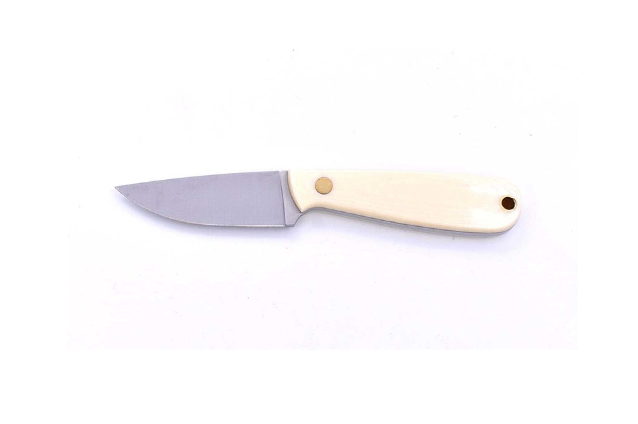 Picture of Brisa - Necker 70 Ivory Micarta Flat Leather