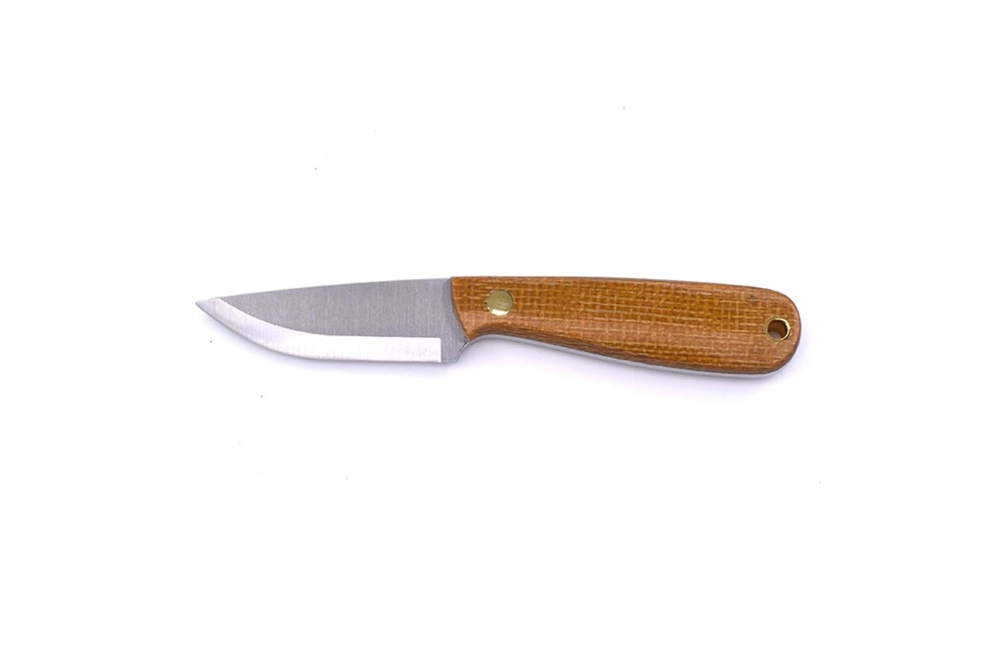 Picture of Brisa - Necker 70 Mustard Micarta Scandi Leather