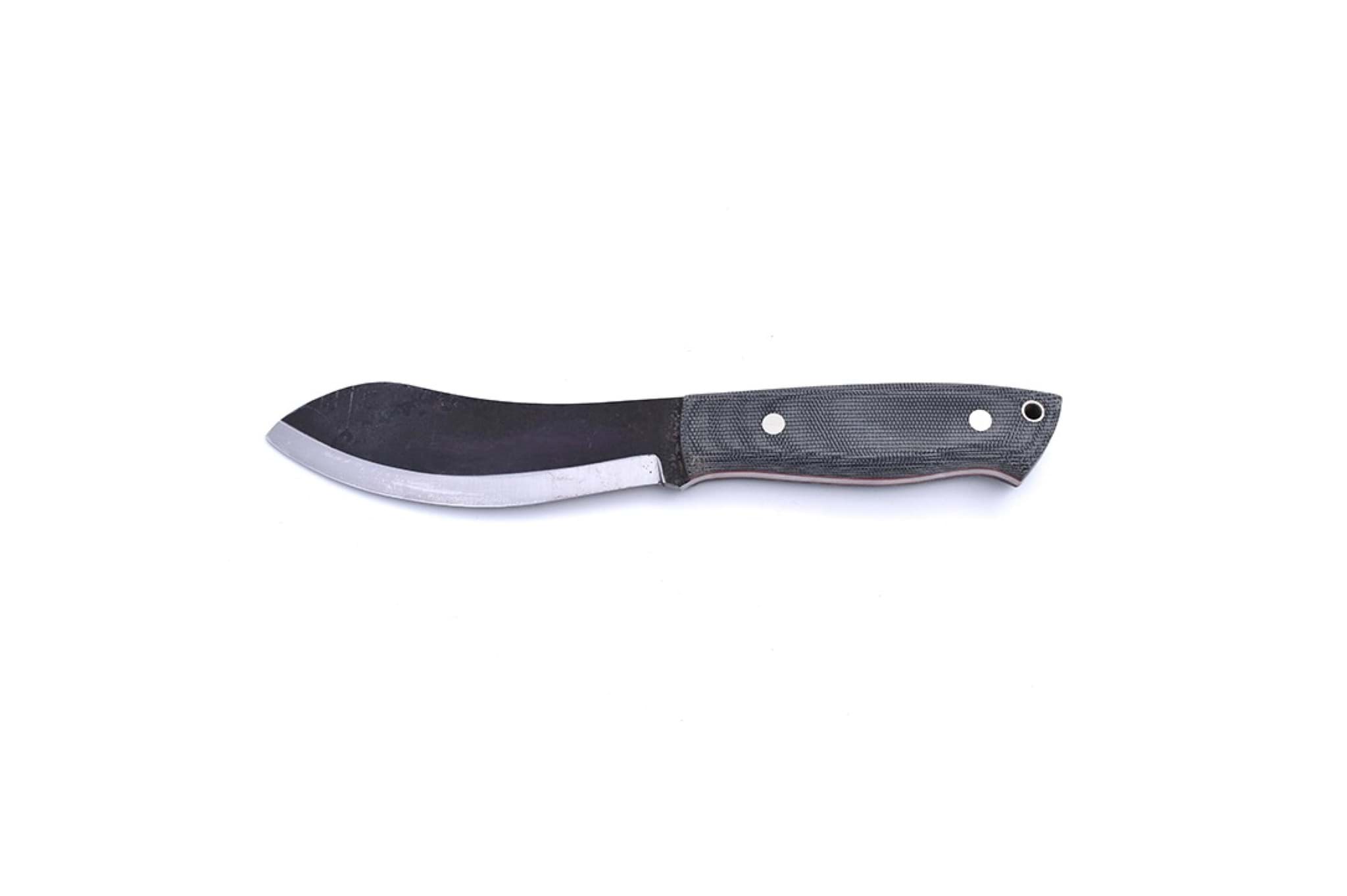 Bild von Brisa - Nessmuk 125 Black Micarta Scandi Leather