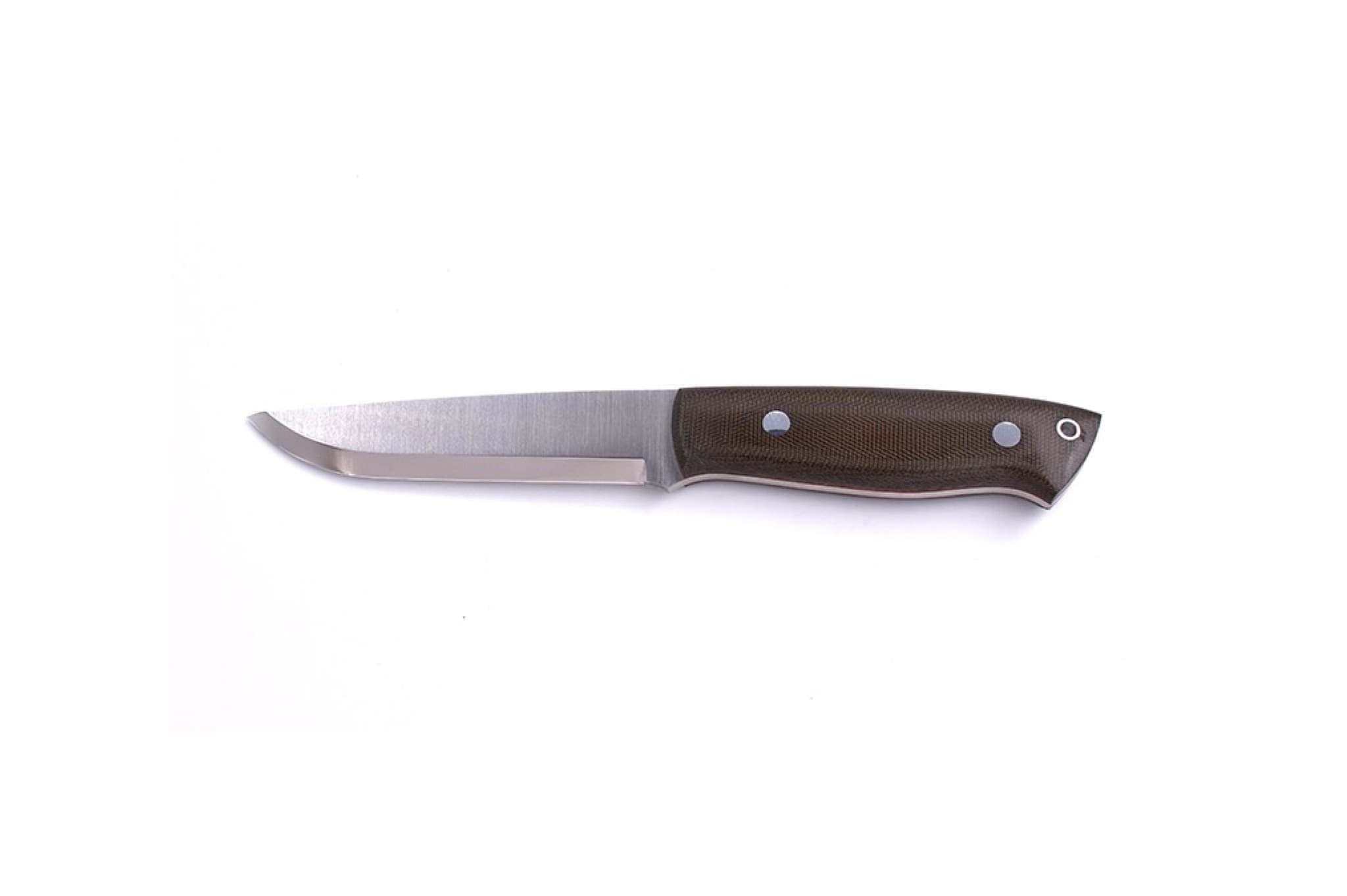 Bild von Brisa - Trapper 115 Green Micarta Scandi Bushcraft