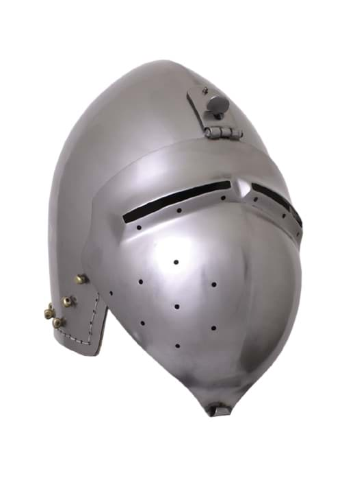 Image de Ulfberth - Casque à bassinet allemand avec visière pour combat en armure taille L