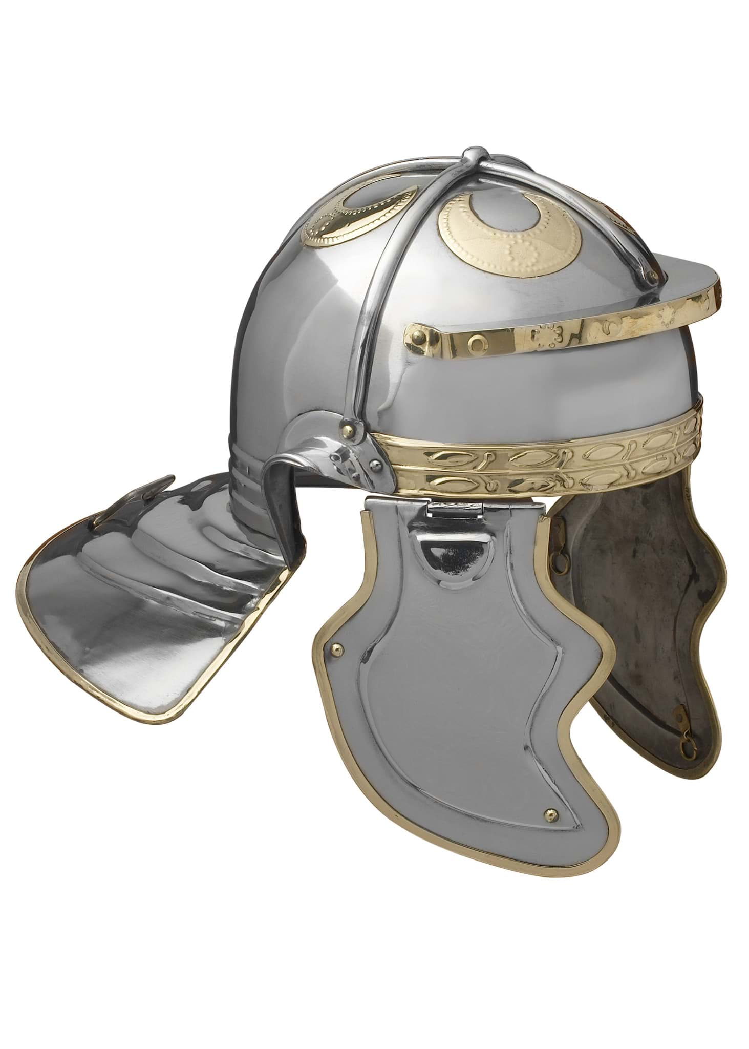 Image de Battle Merchant - Casque impérial italique G Hebron en acier et laiton