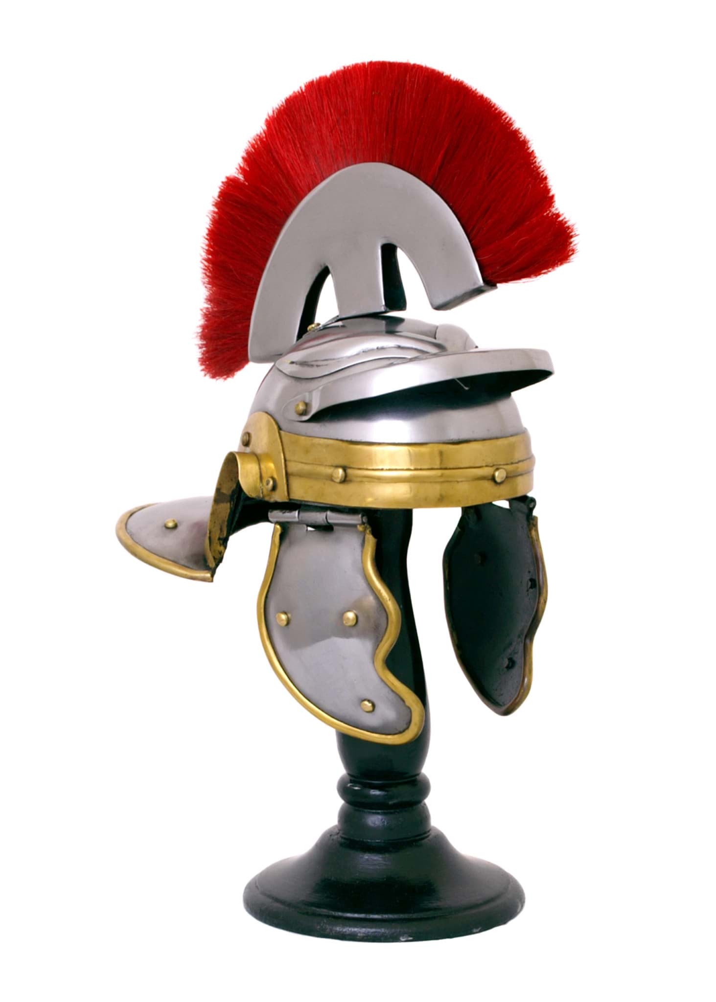 Immagine di Battle Merchant - Miniatura elmo centurione con criniera