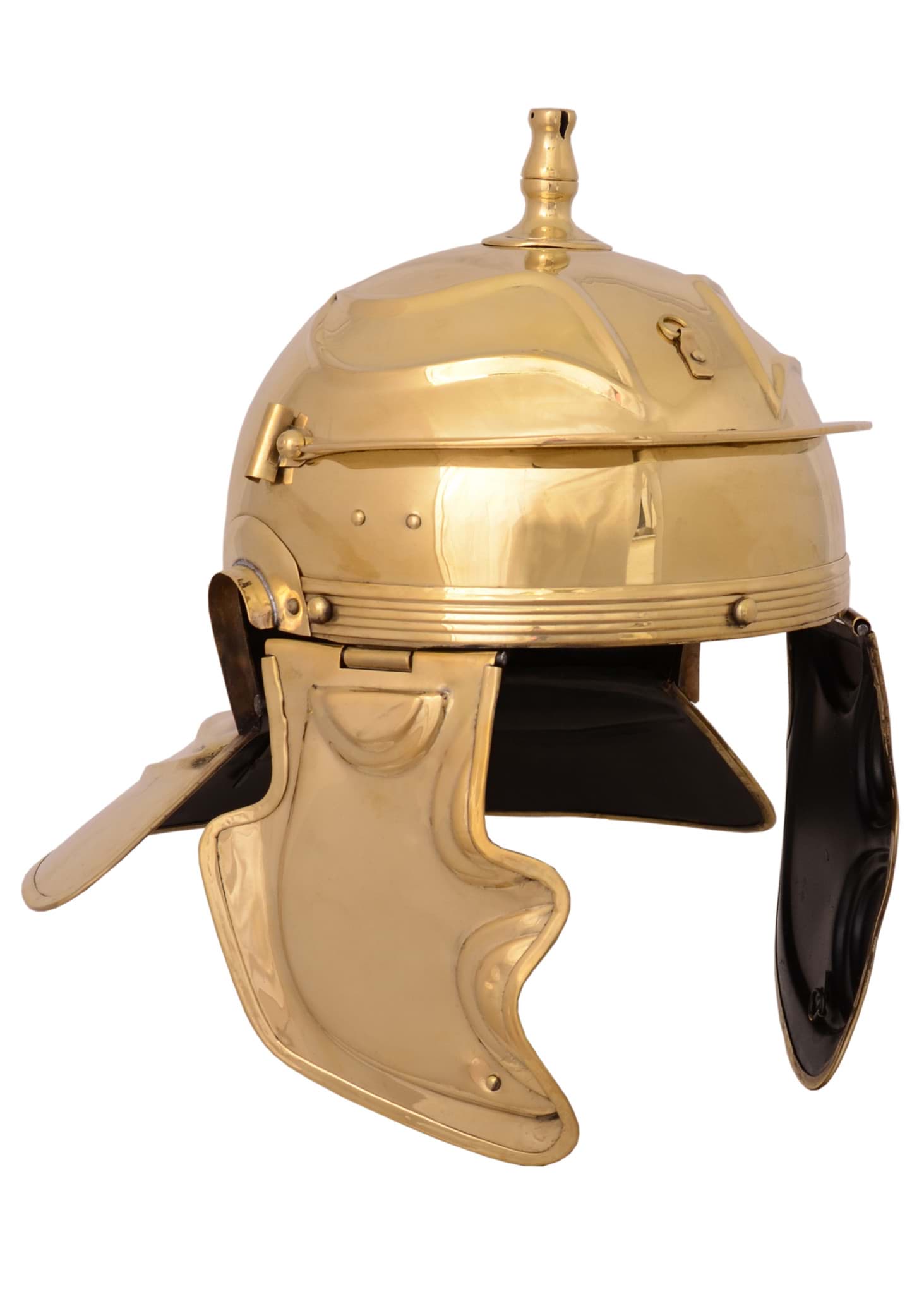 Picture of Battle Merchant - Roman Helmet Imperial Gallic G Worms Brass