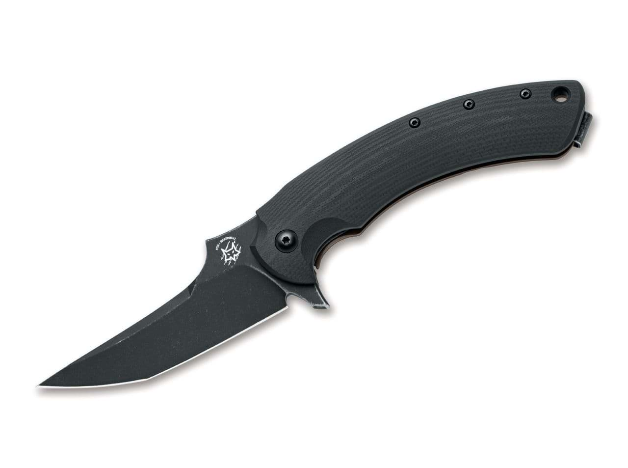 Image de Bastinelli Knives - Geco Black G10