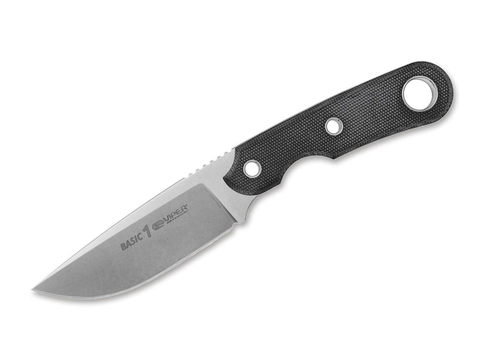 Bild von Viper - Basic 1 D2 Micarta Black