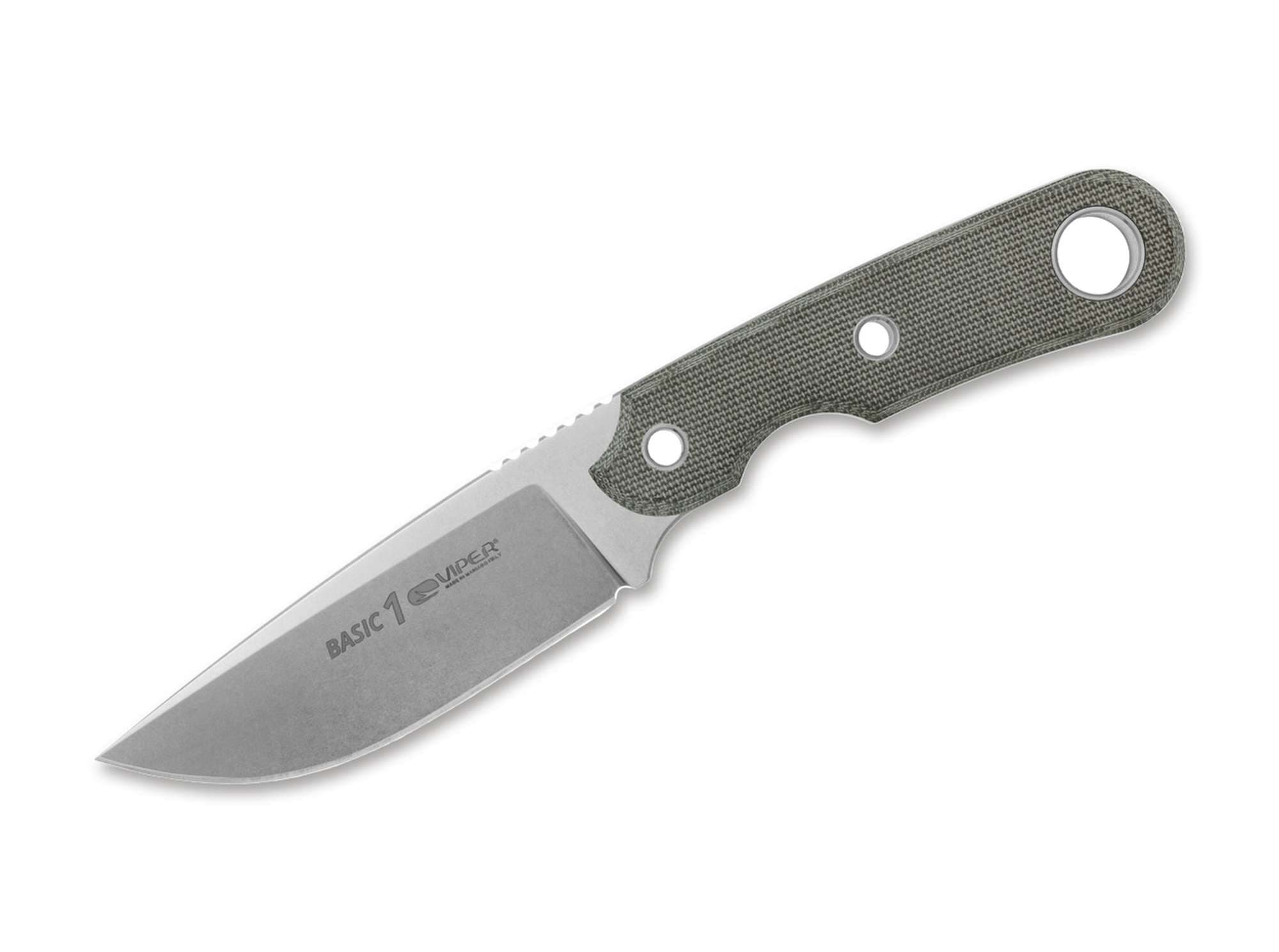 Bild von Viper - Basic 1 D2 Micarta Green