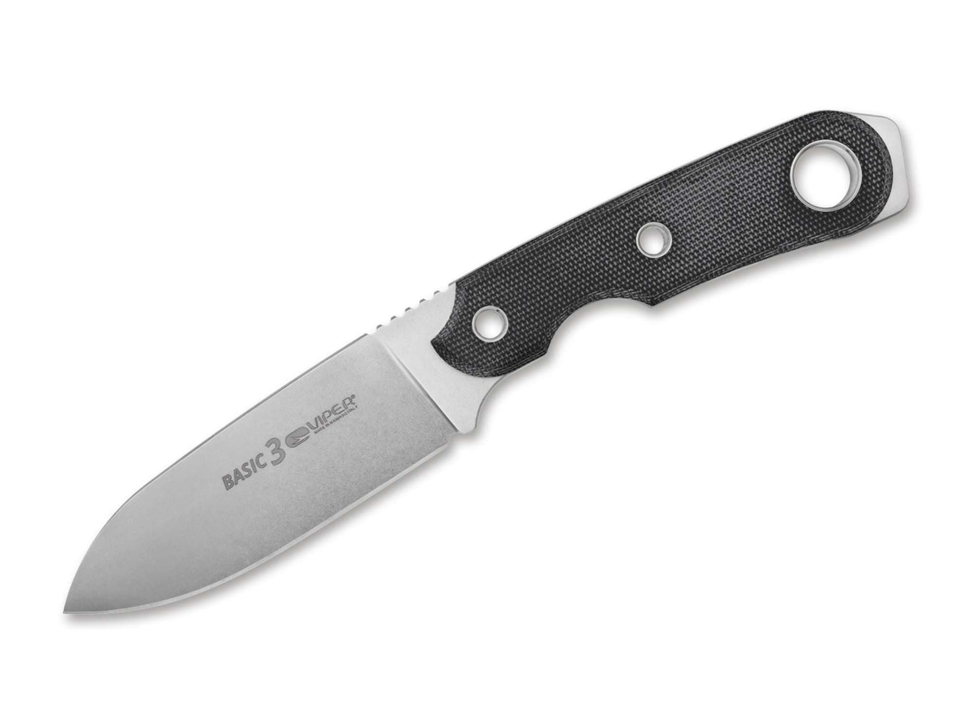 Image de Viper - Basic 3 D2 Micarta Noir