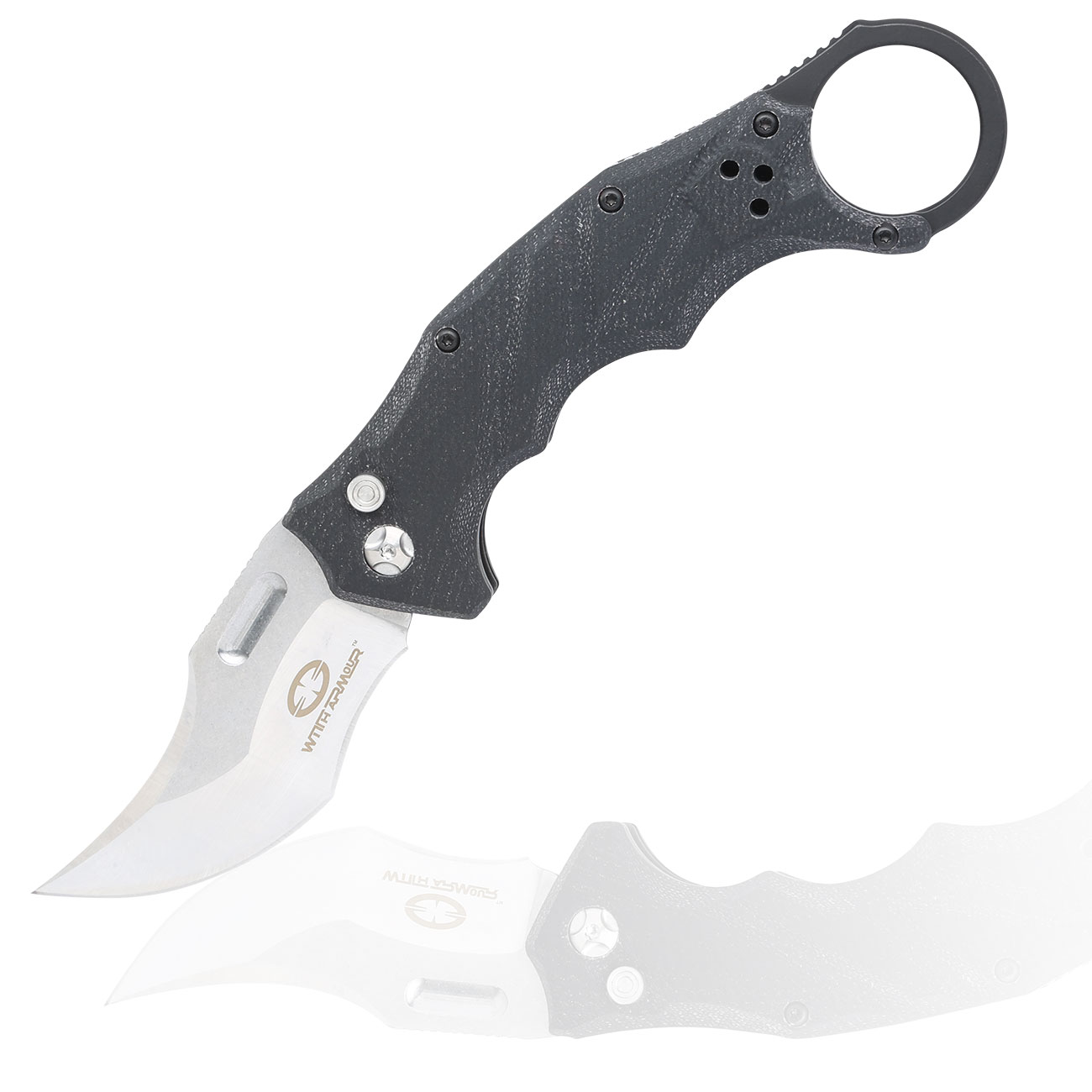 Picture of With Armour - Black Lynx Karambit