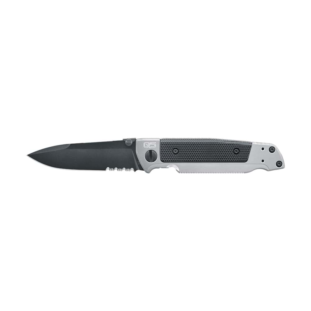 Picture of Walther - Q5 Stahlrahmen Klappmesser Schwarz Serrated