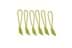 Image de Annjuk - Ensemble de tirettes de fermeture éclair, 6 pièces, vert