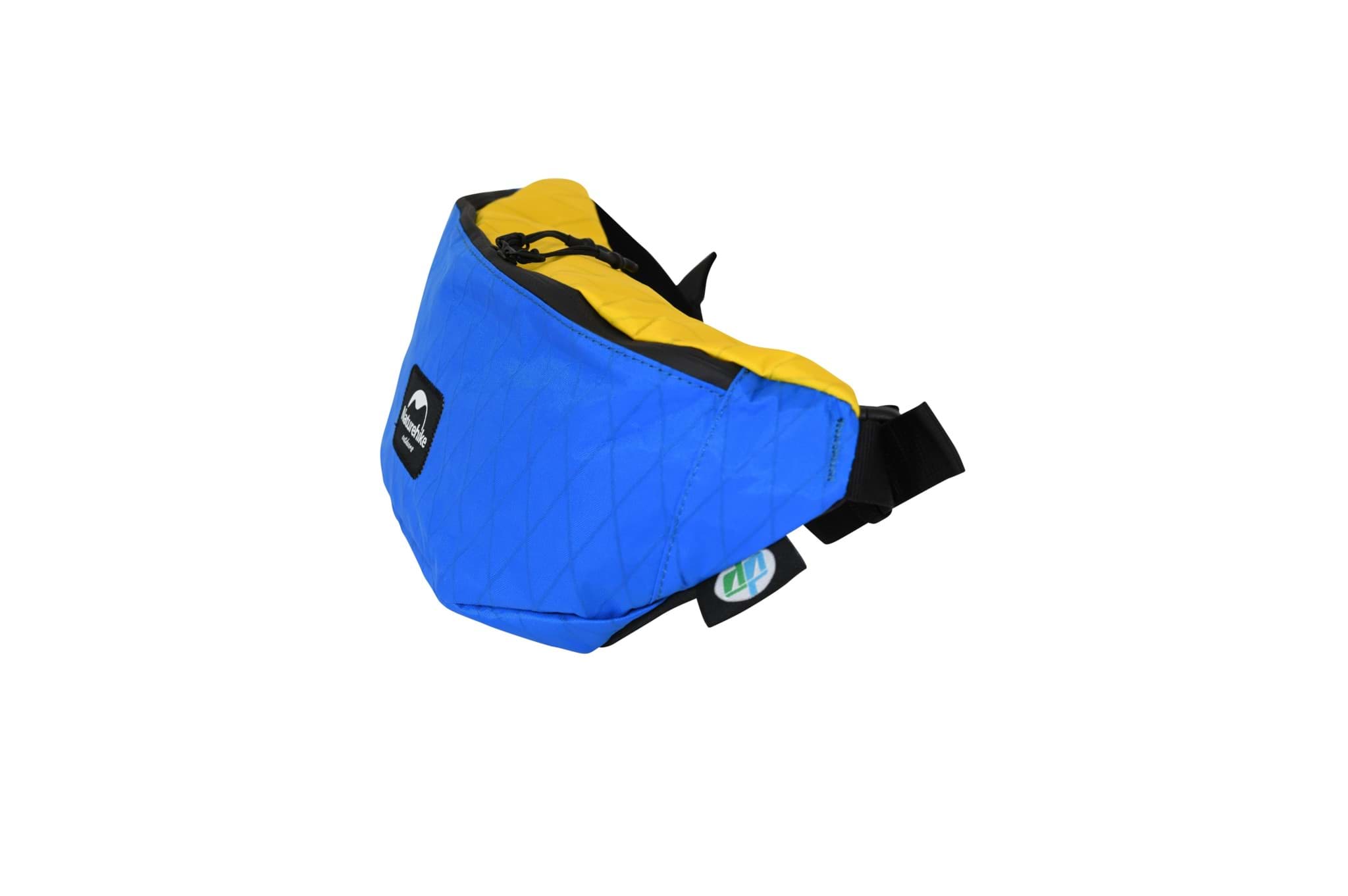 Naturehike ZT05 XPAC Waist Bag Blue Yellow meister messer.ch