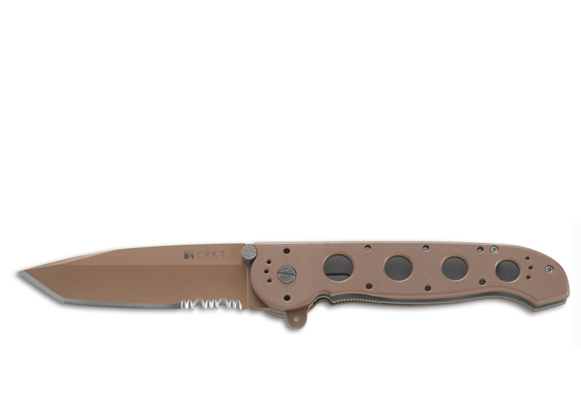 Image de CRKT - M16-14D Desert Tanto Cuivre avec lame dentelée