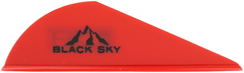 Picture of Bohning - Black Sky Vanes 2" Red 100er-Pack