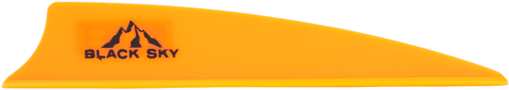 Immagine di Bohning - Nere frecce Sky 3" Shield Cut Neon Orange confezione da 100