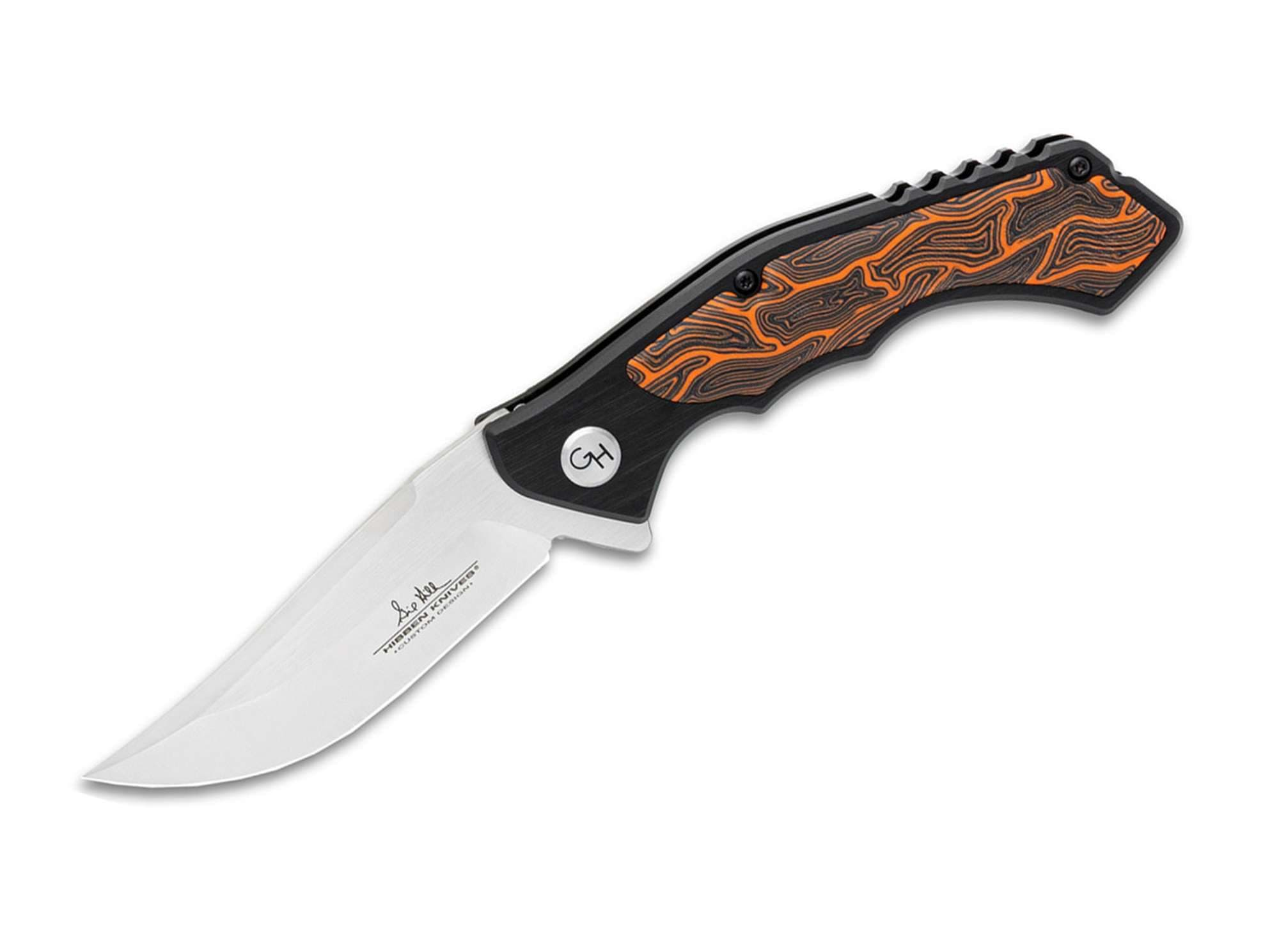 Image de Couteau de poche Gil Hibben - Whirlwind Hellfyre G10