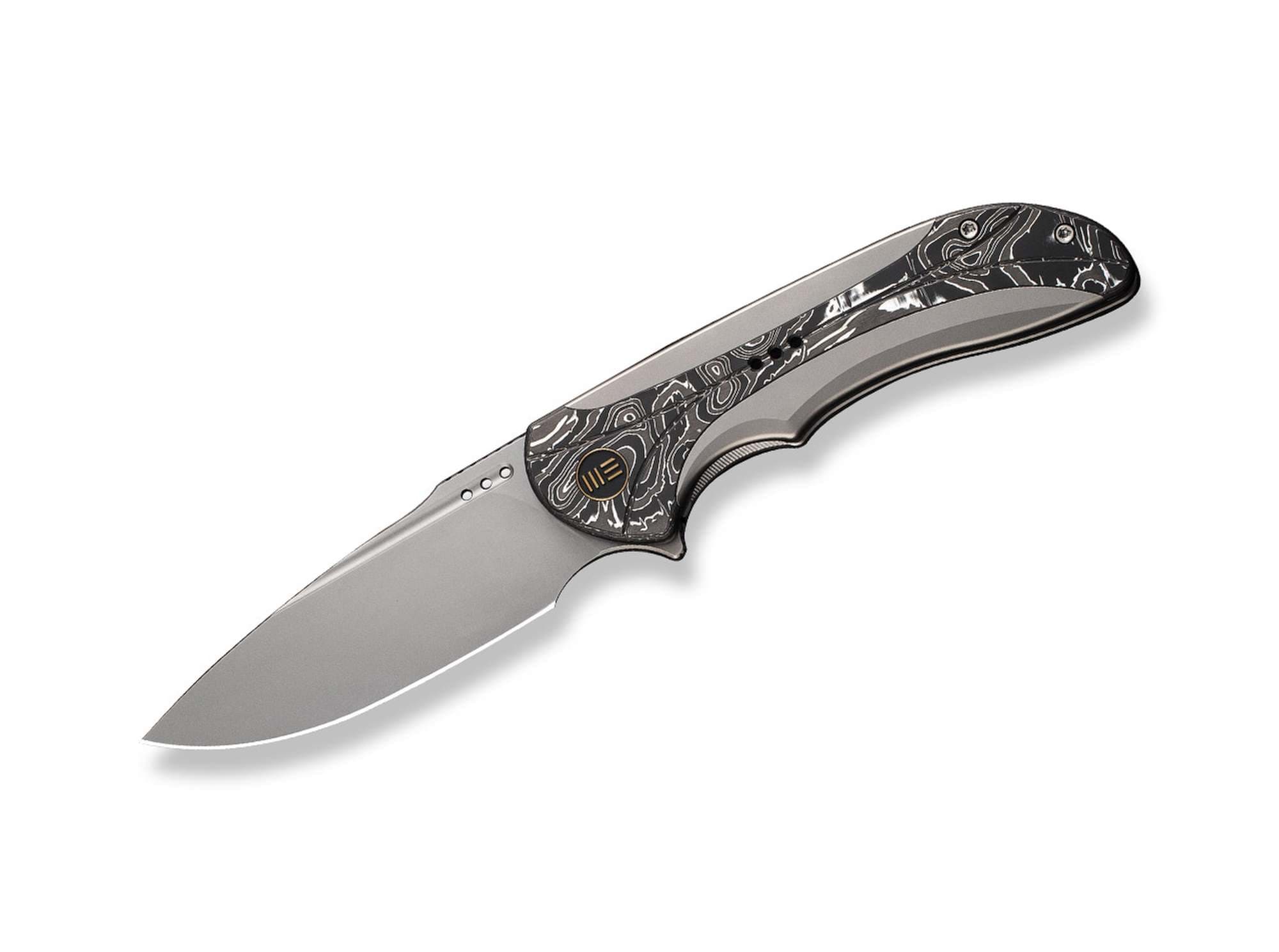 Bild von WE Knife - Equivik Titanium Grey Aluminum Foil CF