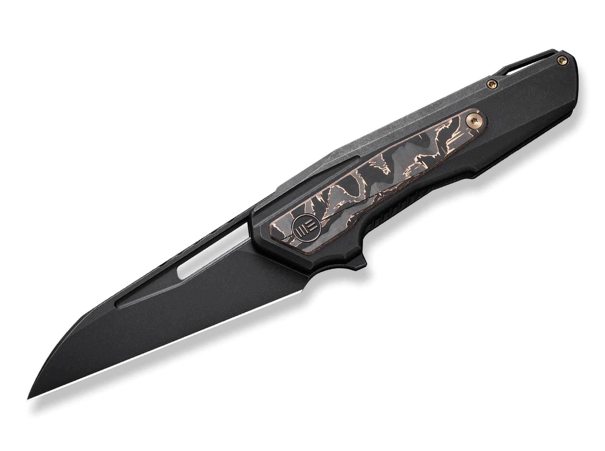 Bild von WE Knife - Falcaria Titanium Black Copper Foil CF