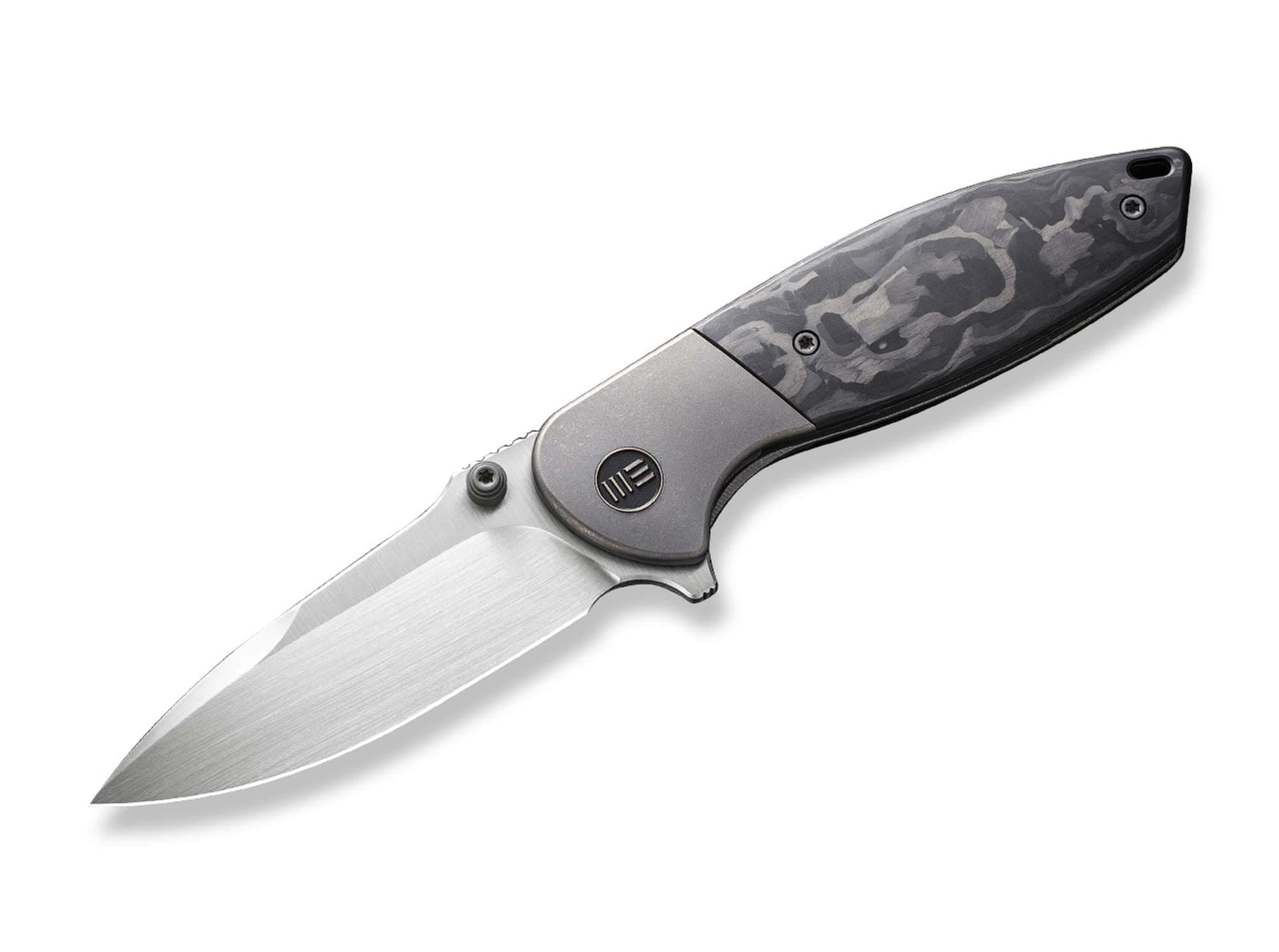 Bild von WE Knife - Nitro Mini Gray Titanium Marble Carbon