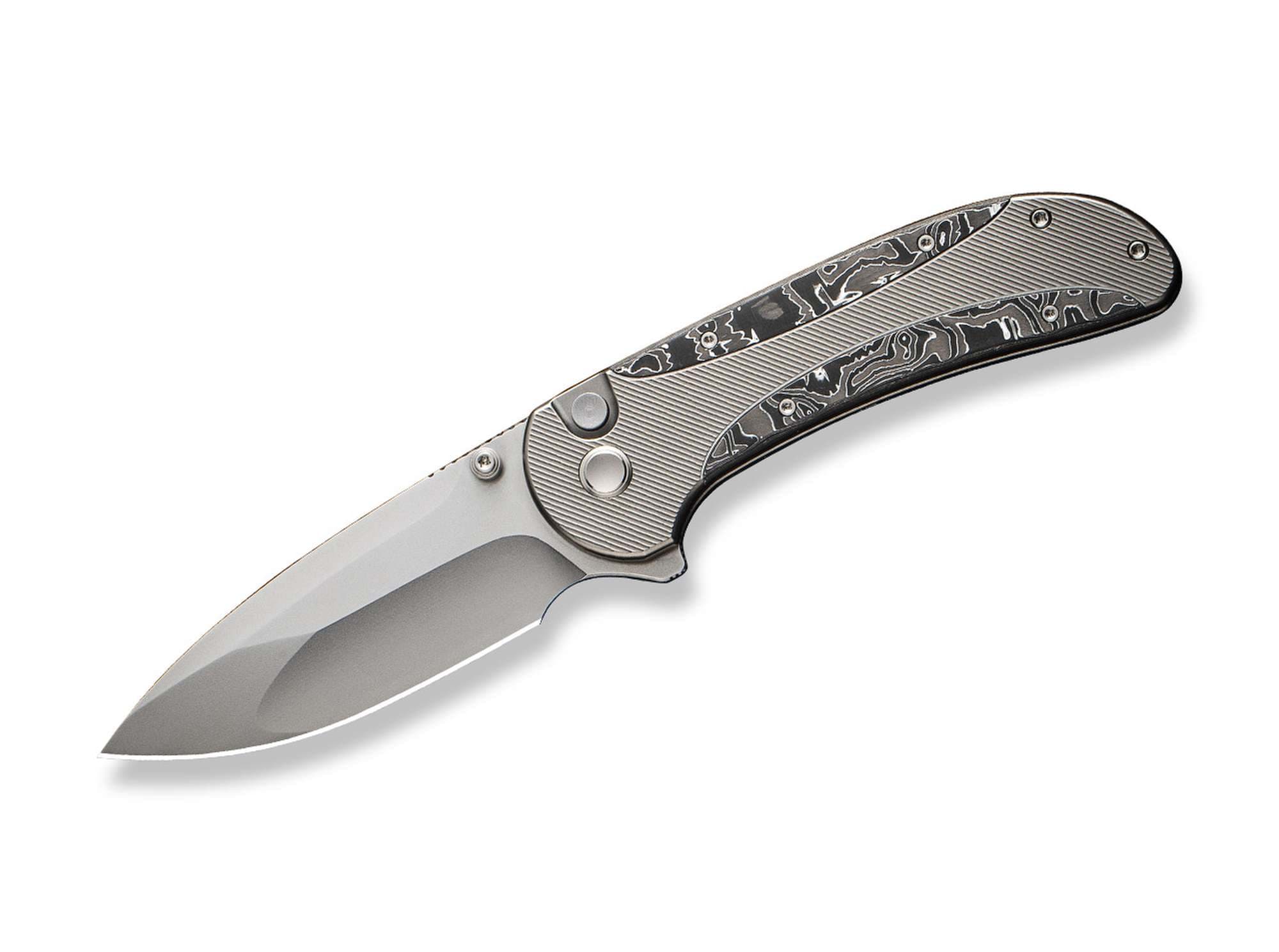 Bild von WE Knife - Zizzit Titanium Grey Aluminum Foil CF