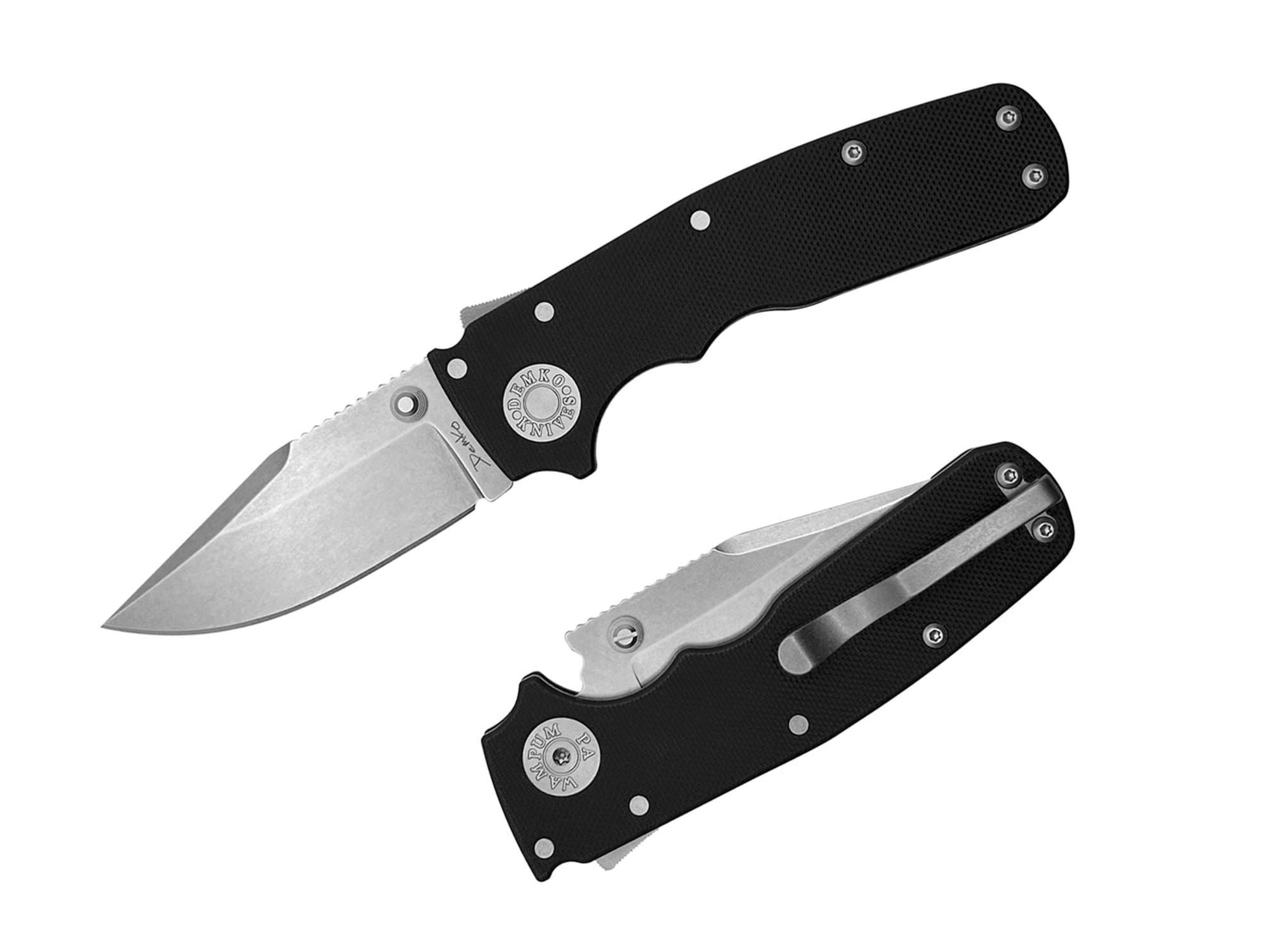 Picture of Demko Knives - Shark Cub Clip Point 20CV G10 Black