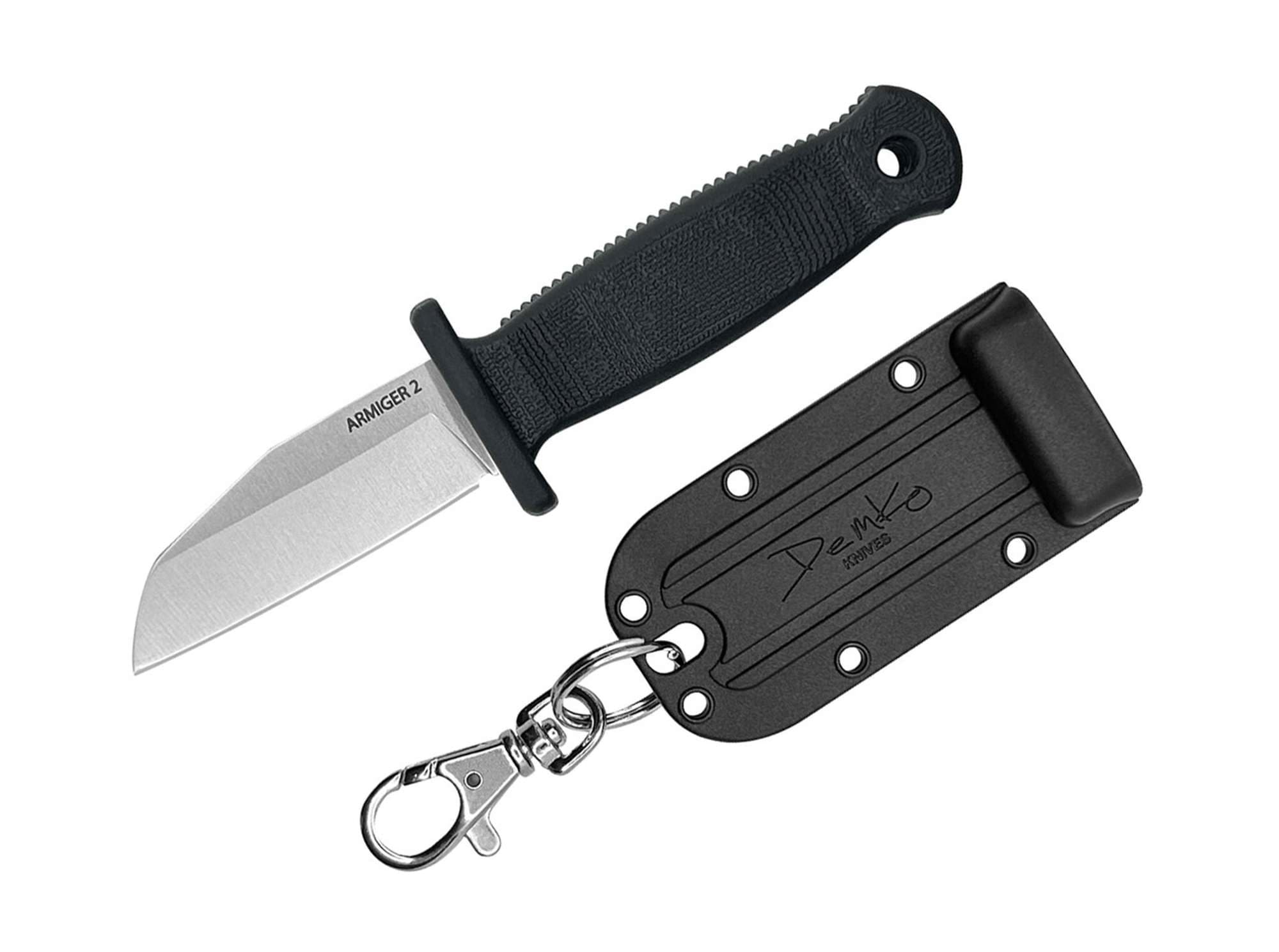 Picture of Demko Knives - Armiger 2 Shark Foot 4034SS TPR Black