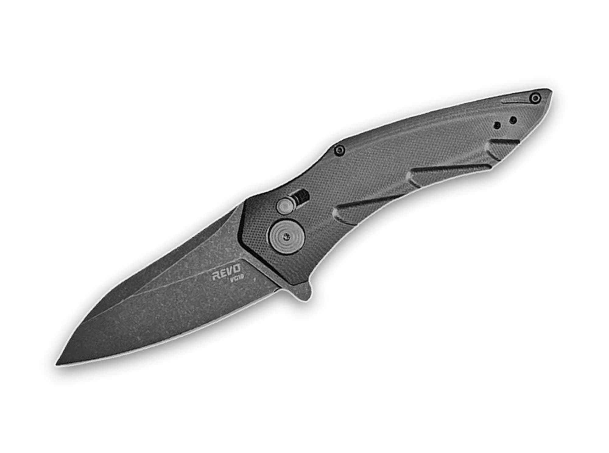 Picture of REVO - Storm Drop Point G10 Black