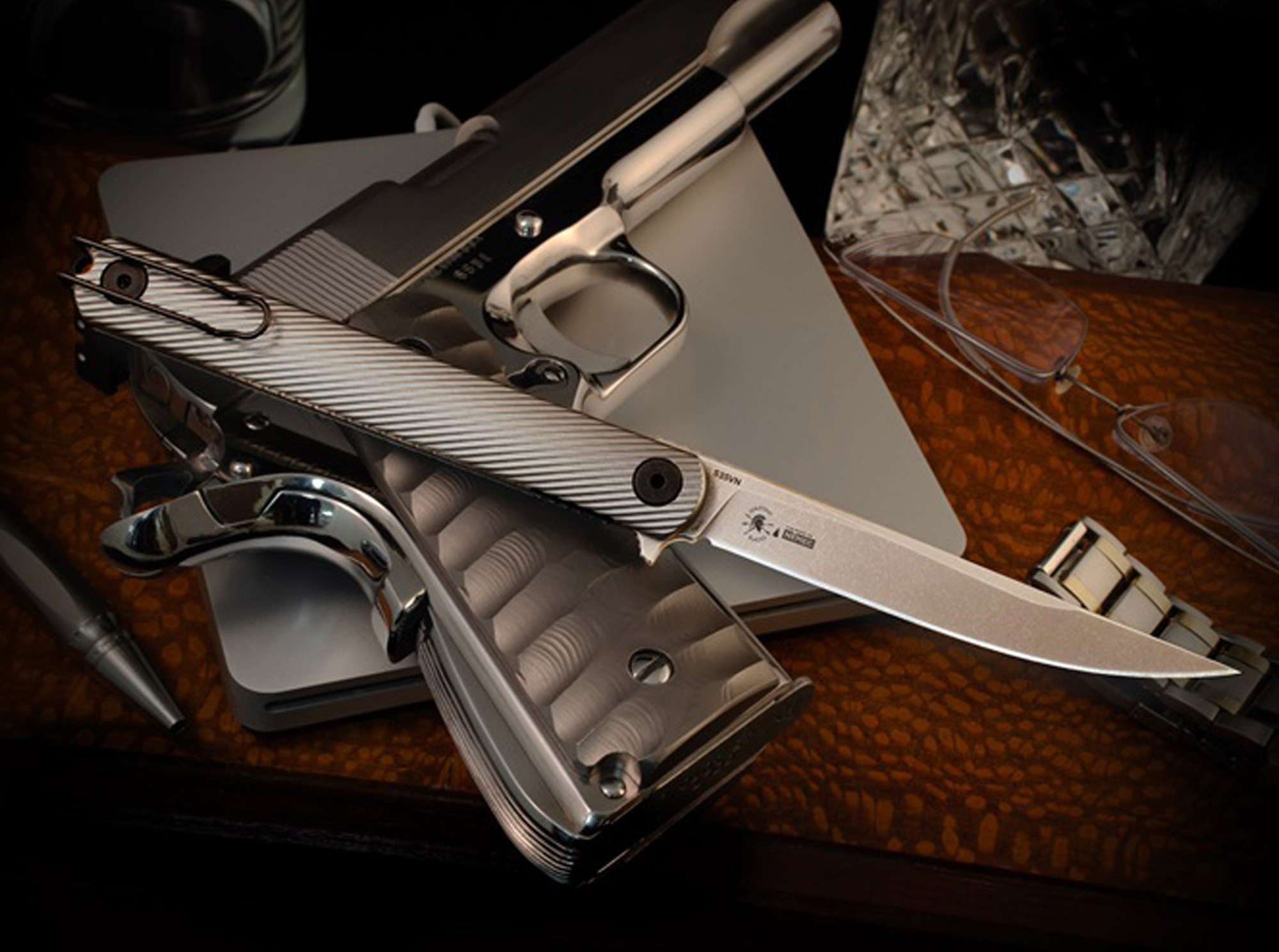 Bild von Spartan Blades - Spartan Nemec Folder Titanium