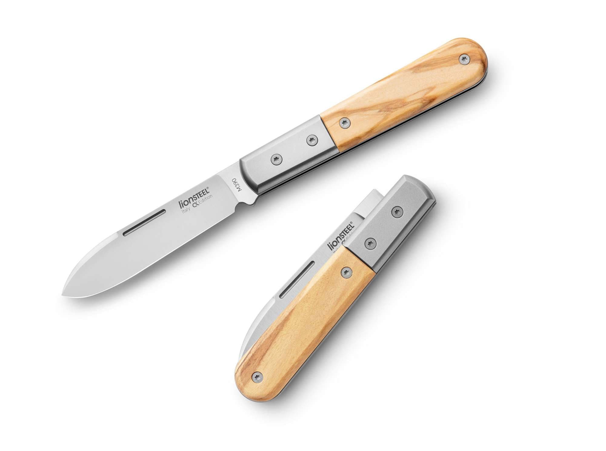 Bild von LionSteel - Roundhead Barlow Olive Wood
