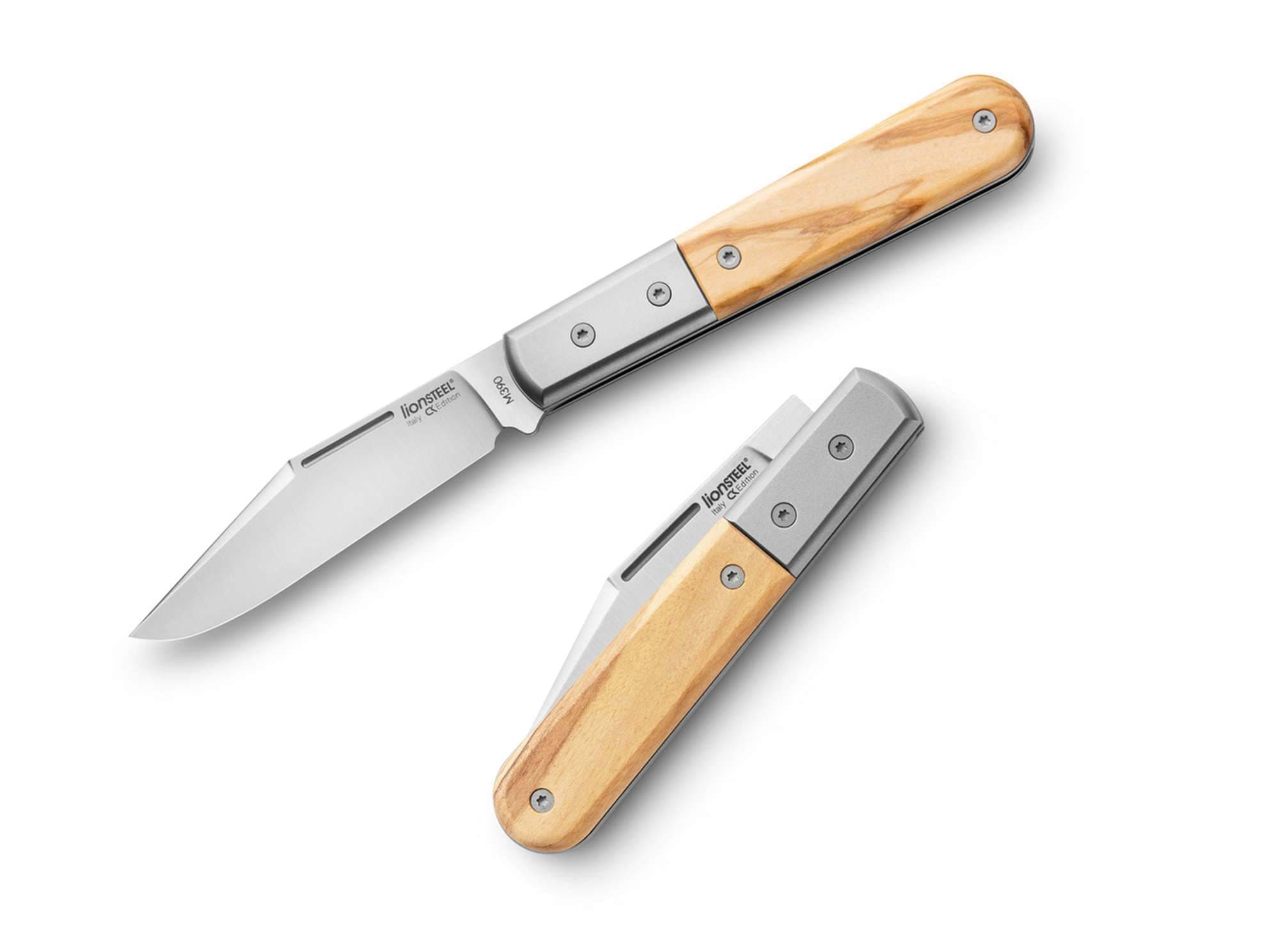 Bild von LionSteel - Shuffler Barlow Olive Wood