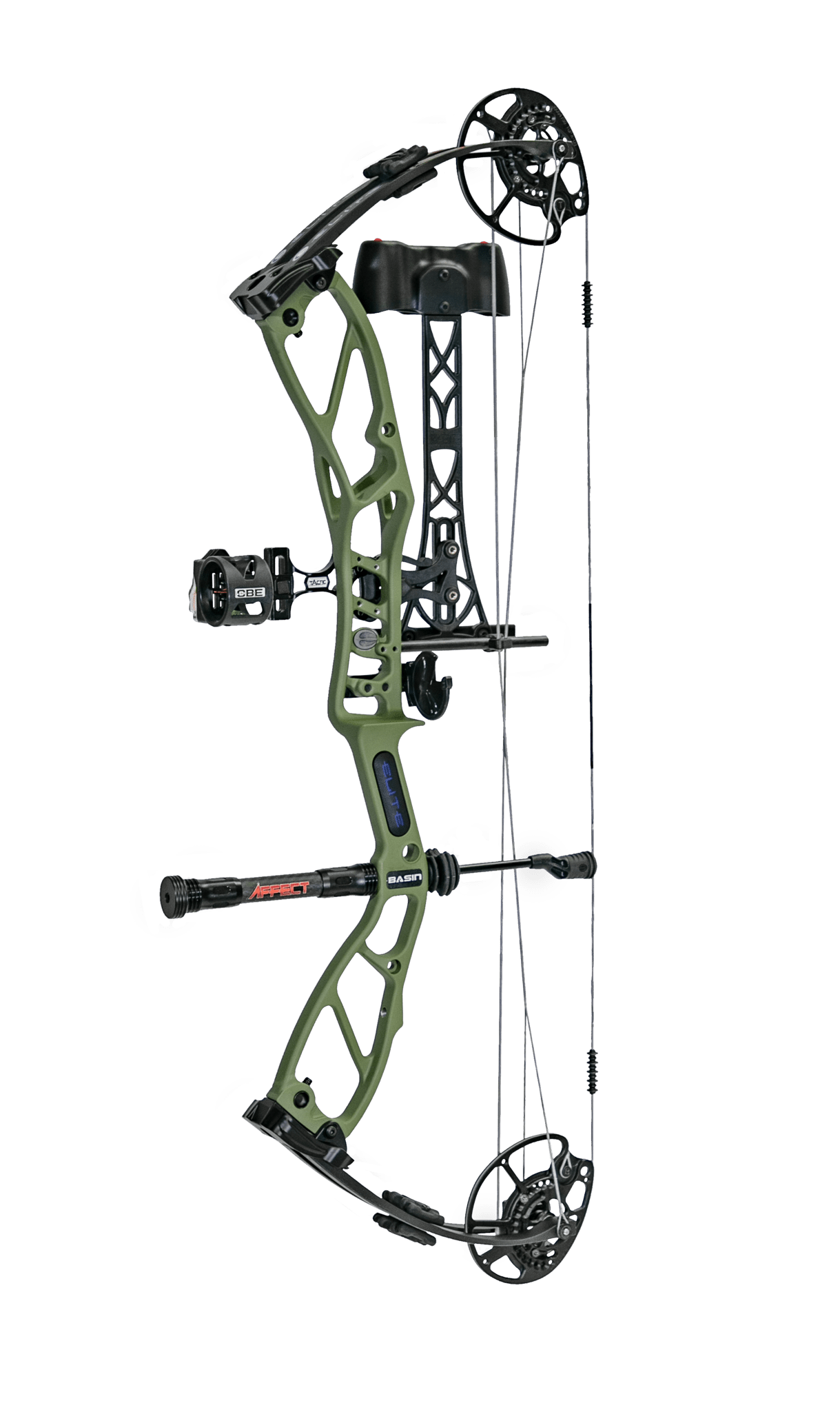 Immagine di Elite - Basin Tri-Track Set RH 20-70 lbs 16-30" OD Green