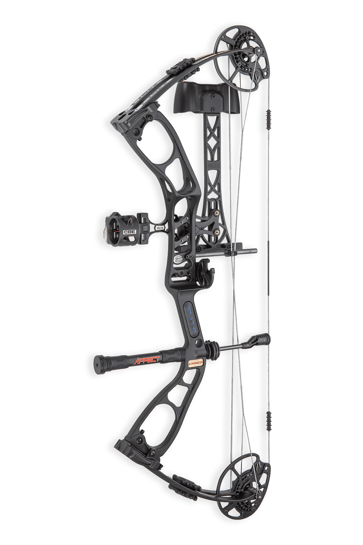 Bild von Elite - Ember Tri-Track Cam Set RH 10-60 lbs 15-29" Ninja Black