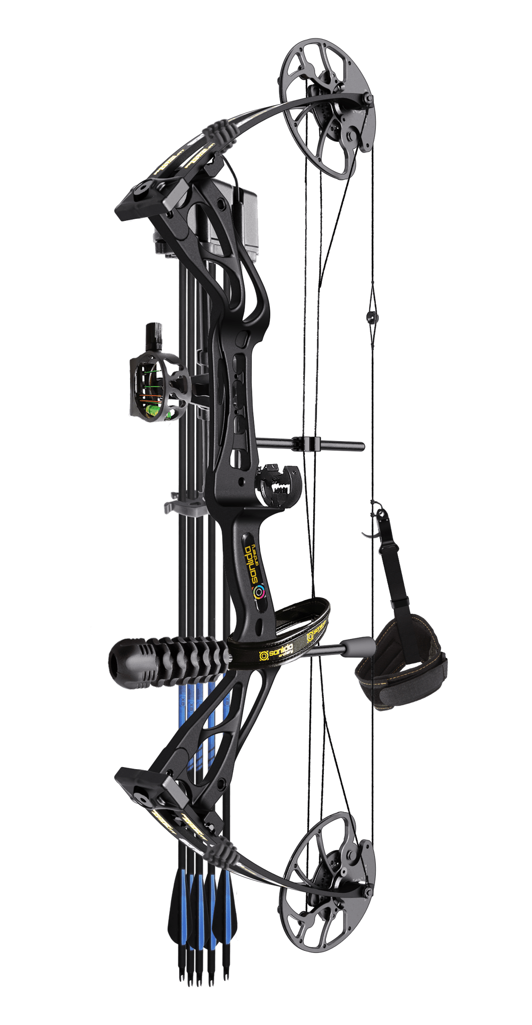 Bild von Sanlida - Dragon X8 Set RH 10-70 lbs 18-31" Black Pro 