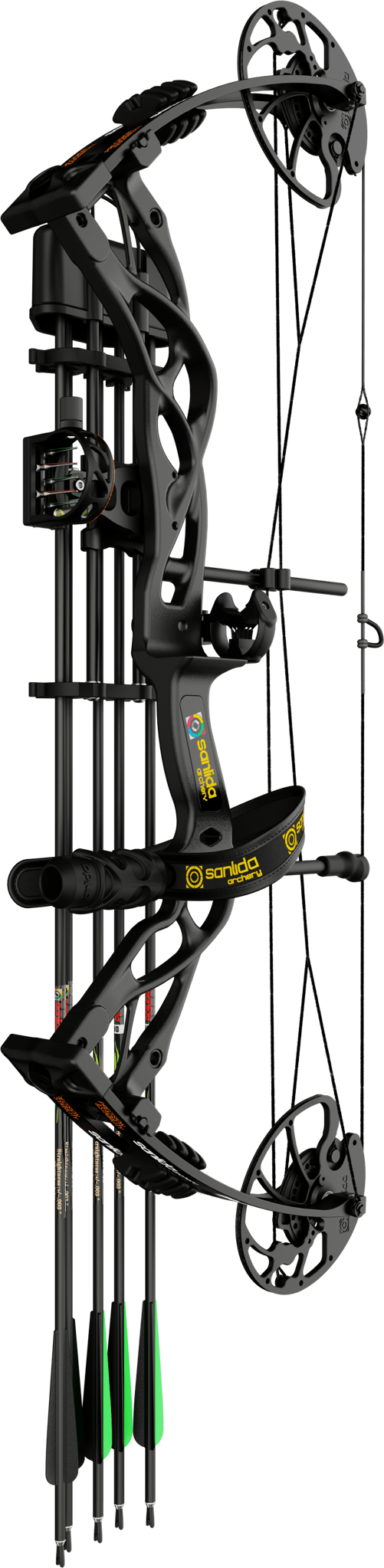 Bild von Sanlida - Dragon X9 Set RH 10-70 lbs 18-31" Black