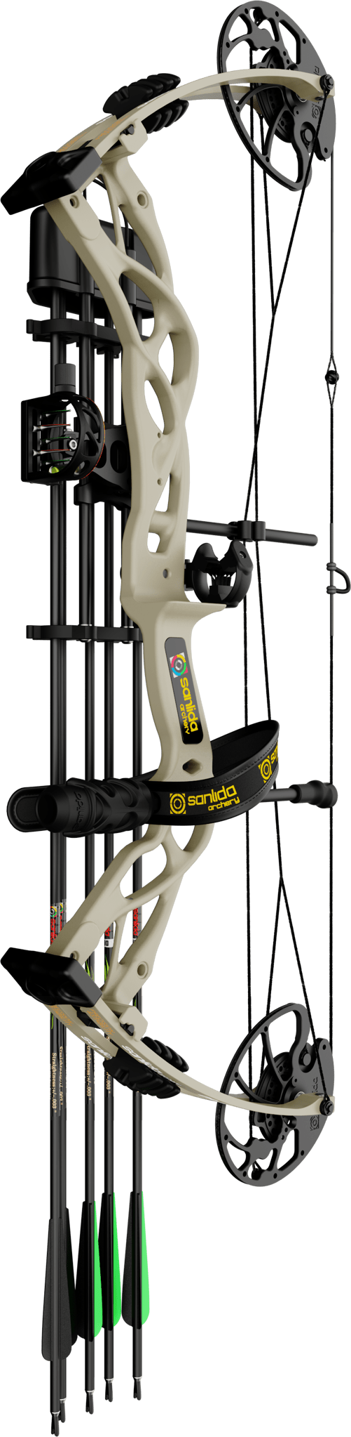 Bild von Sanlida - Dragon X9 Set RH 10-70 lbs 18-31" Desert Gray