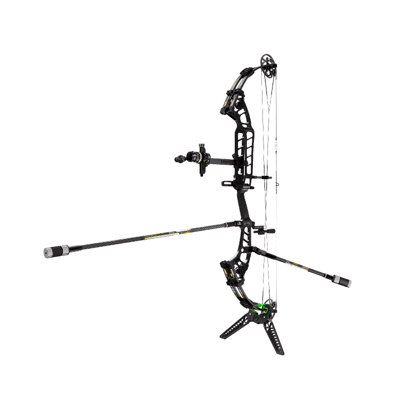 Bild von Sanlida - Hero 10 II Advanced Set RH 50-60 lbs 29-32" Black