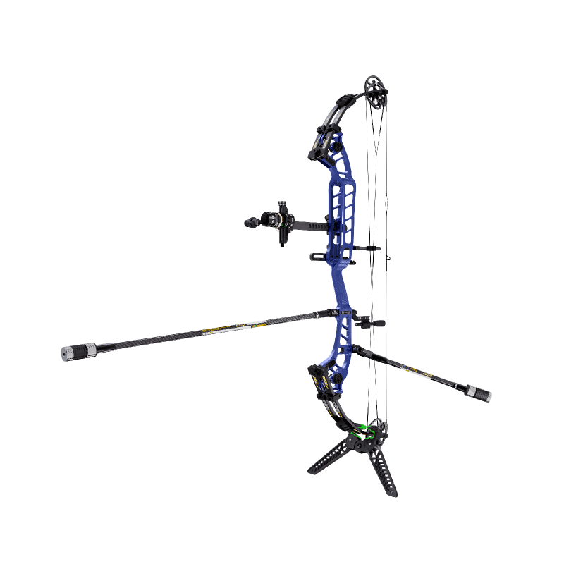 Immagine di Sanlida - Hero 10 II Advanced Set RH 50-60 lbs 26.5-29.5" Cobalt Blue