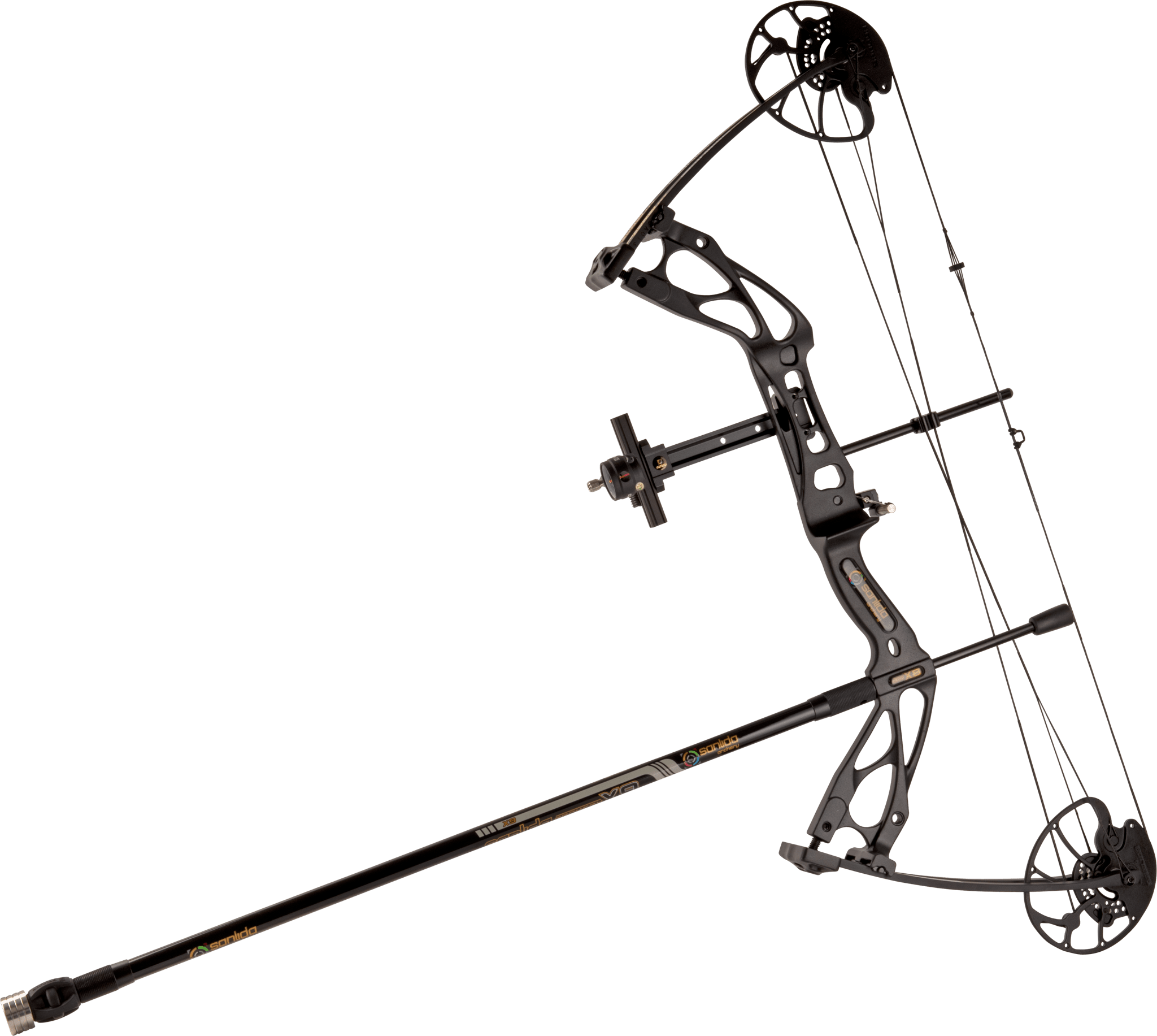 Bild von Sanlida - Hero X8 Set RH 10-60 lbs 18-31" Black
