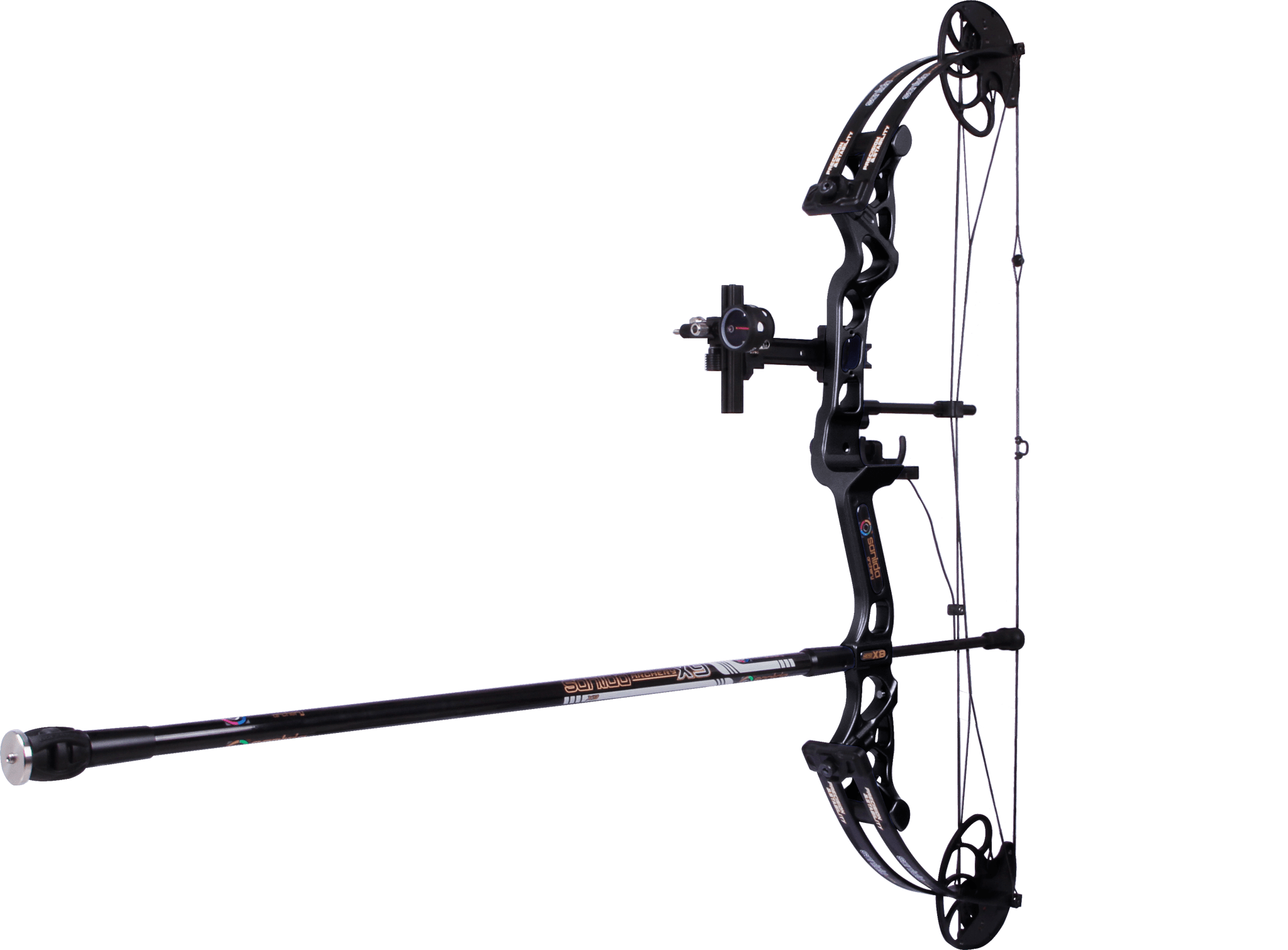 Bild von Sanlida - XS Hero X8 Set RH 7-35 lbs 16.5-29" Black